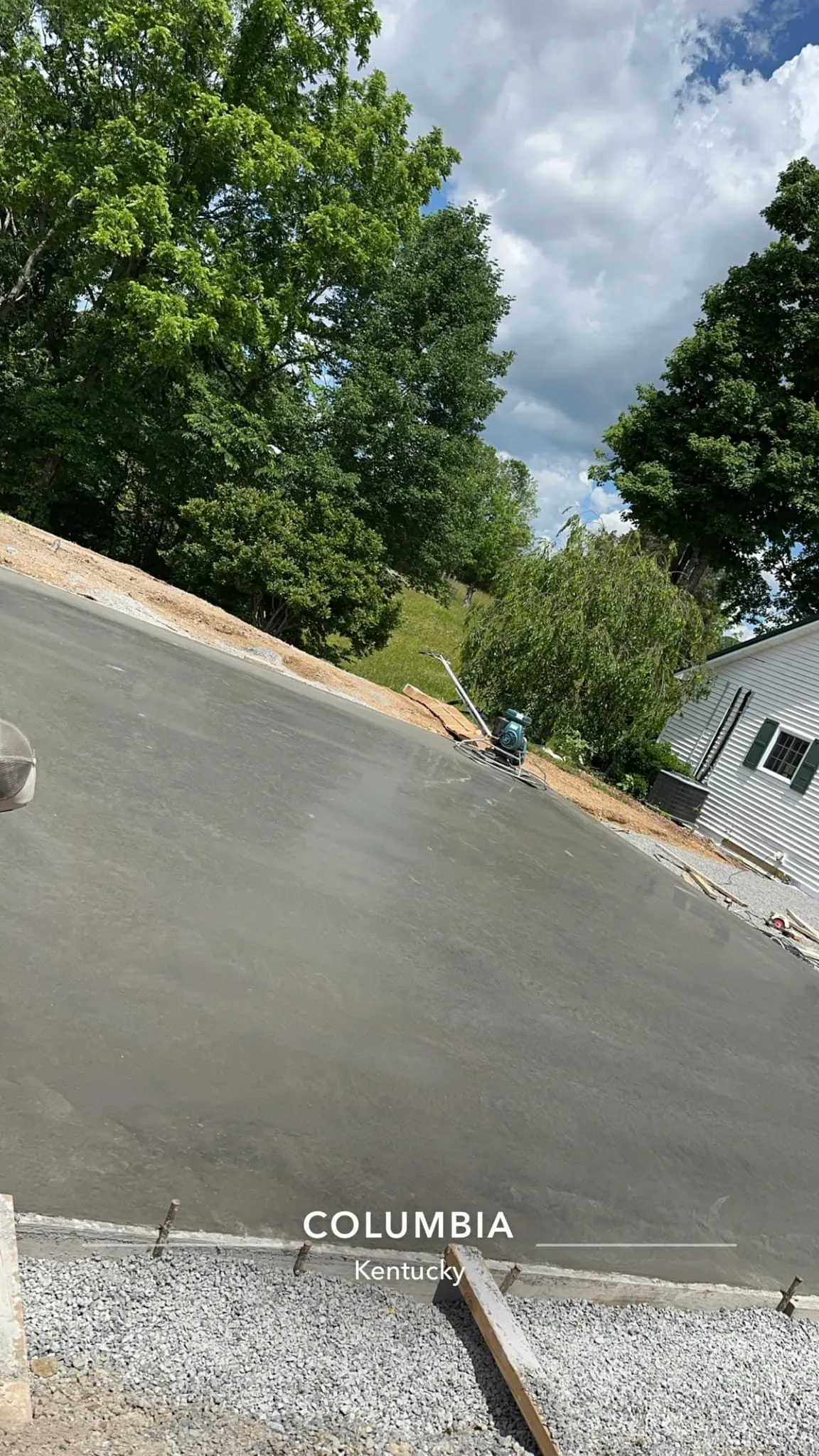 Driveways for Alloy Concrete Construction in Albany, KY