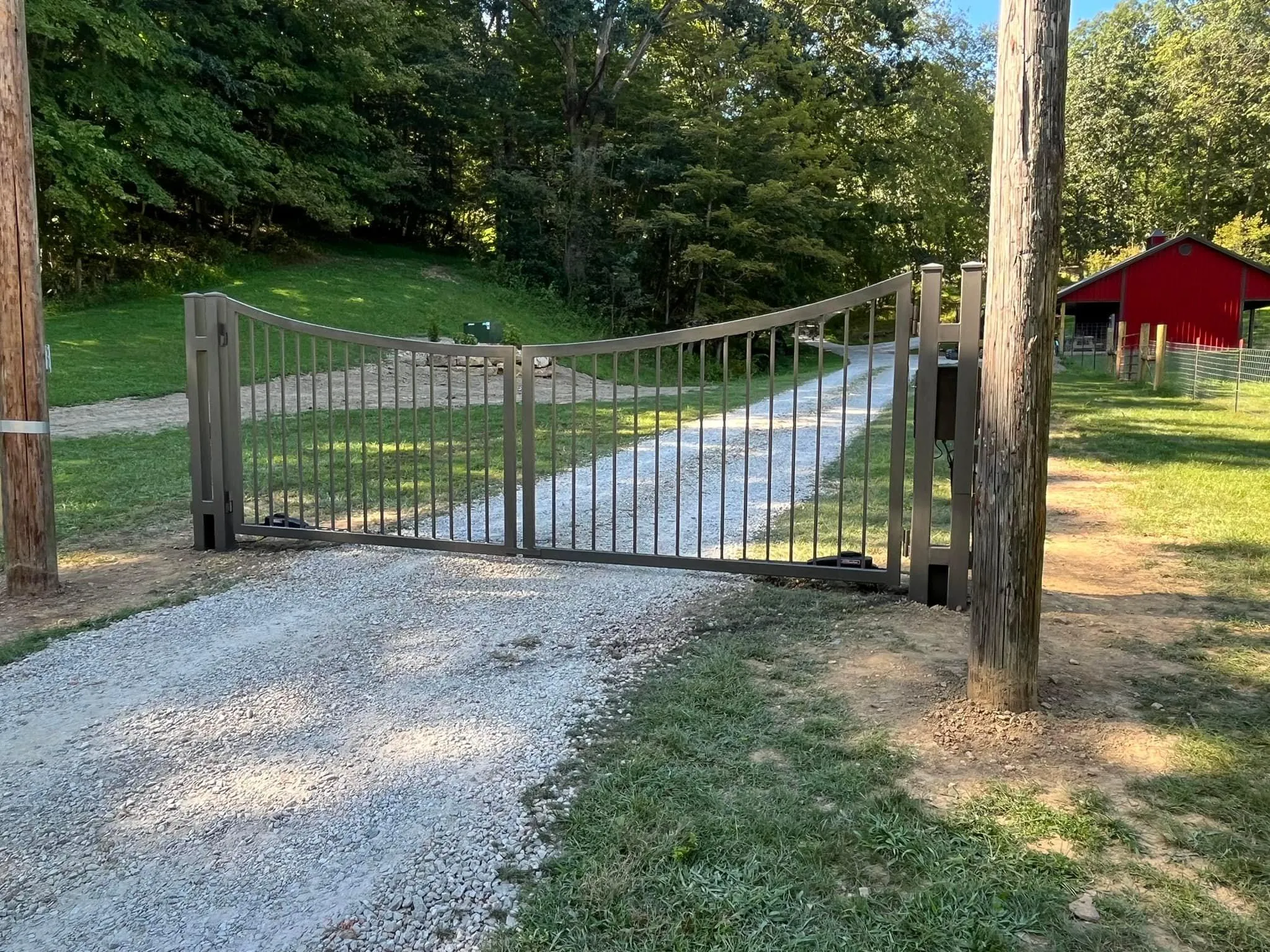 Custom Gates for Jones Welding and Ornamental Iron in Grayson, Kentucky