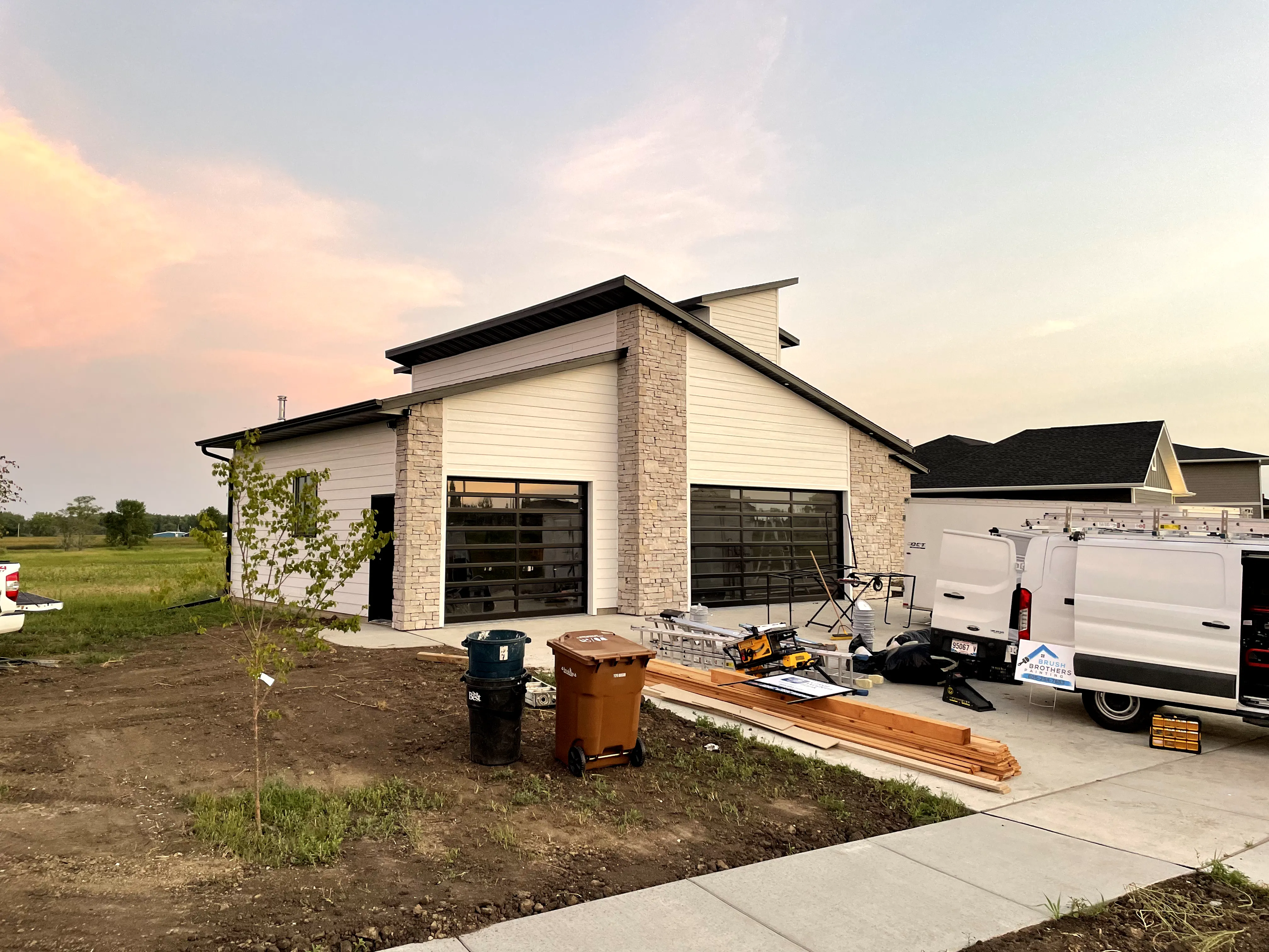 Kitchen and Cabinet Refinishing for Brush Brothers Painting in Sioux Falls, SD