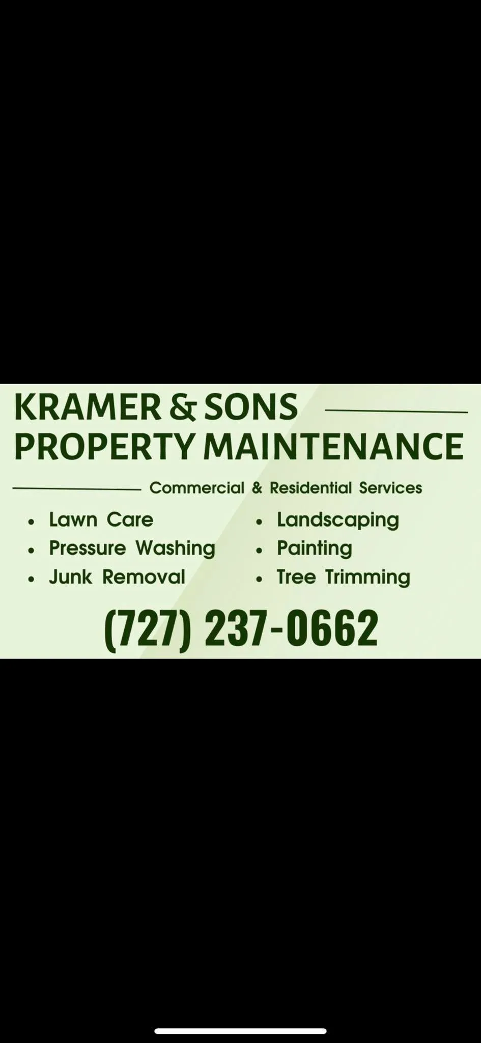 Fall and Spring Clean Up for Kramer & Son’s Property Maintenance in Hudson, FL