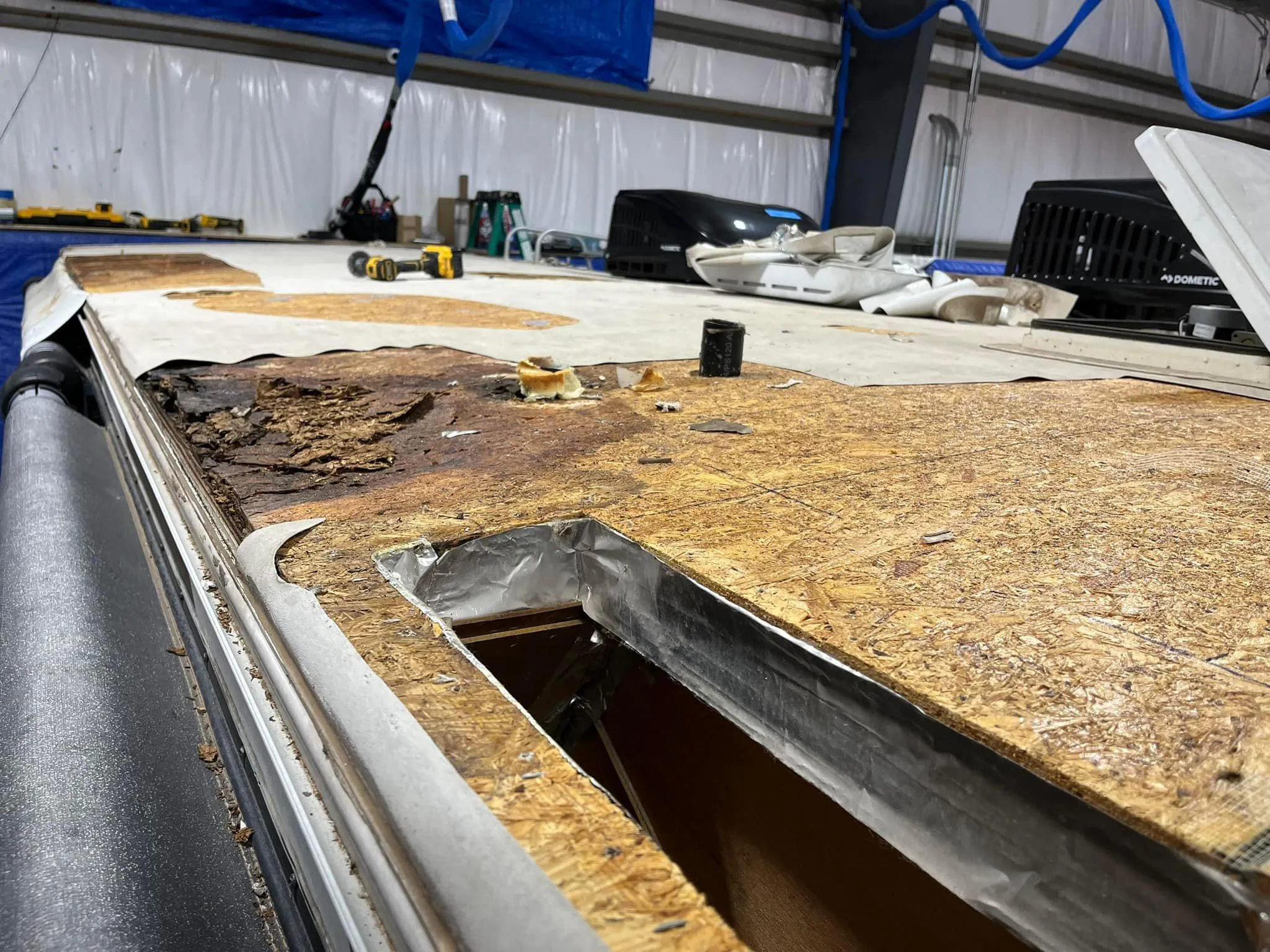 FlexArmor Application for RV Roof Oklahoma in Oklahoma City, OK