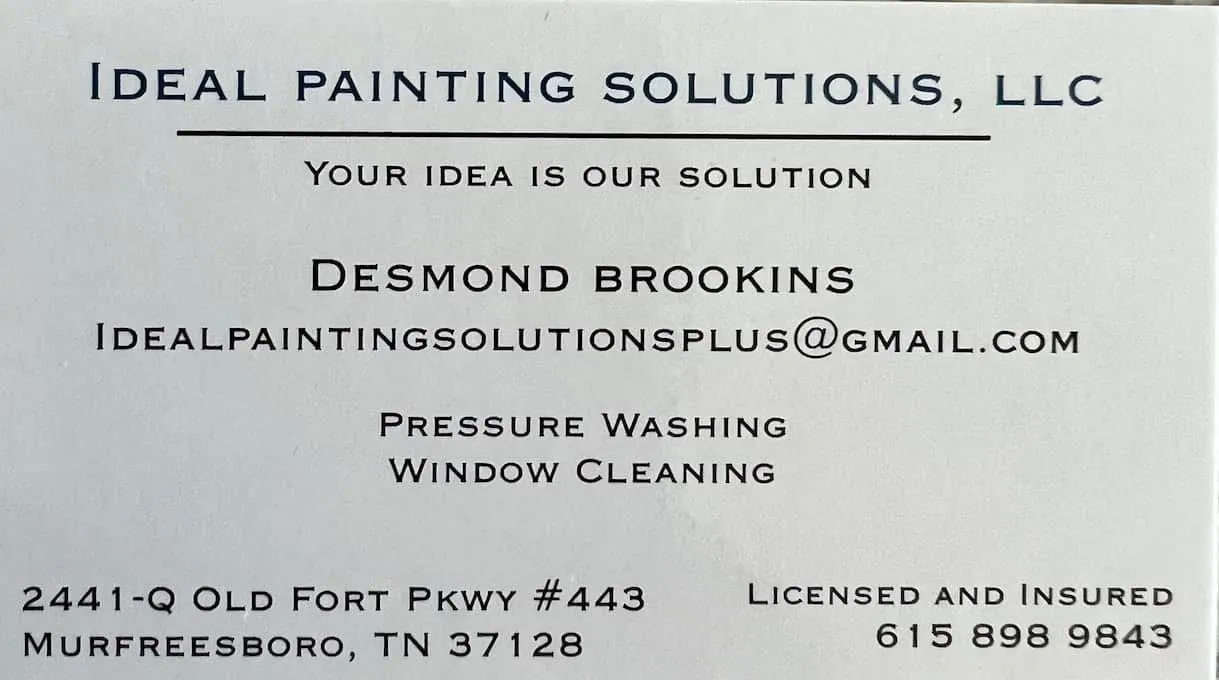 Exterior Painting for Ideal Painting Solutions in Murfreesboro, Tennessee