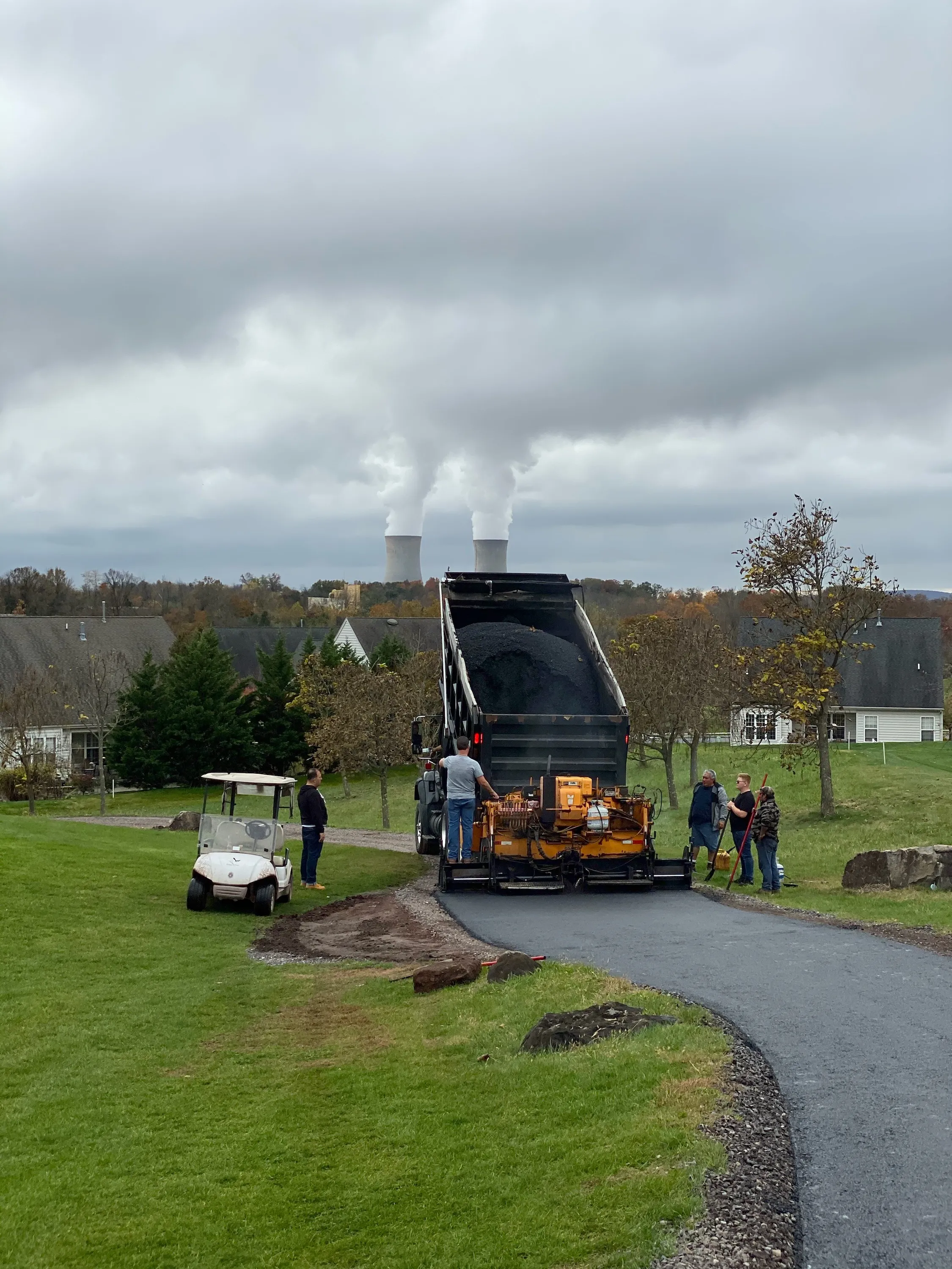 Driveway Installation for Allan's Asphalt in Reading, Pennsylvania