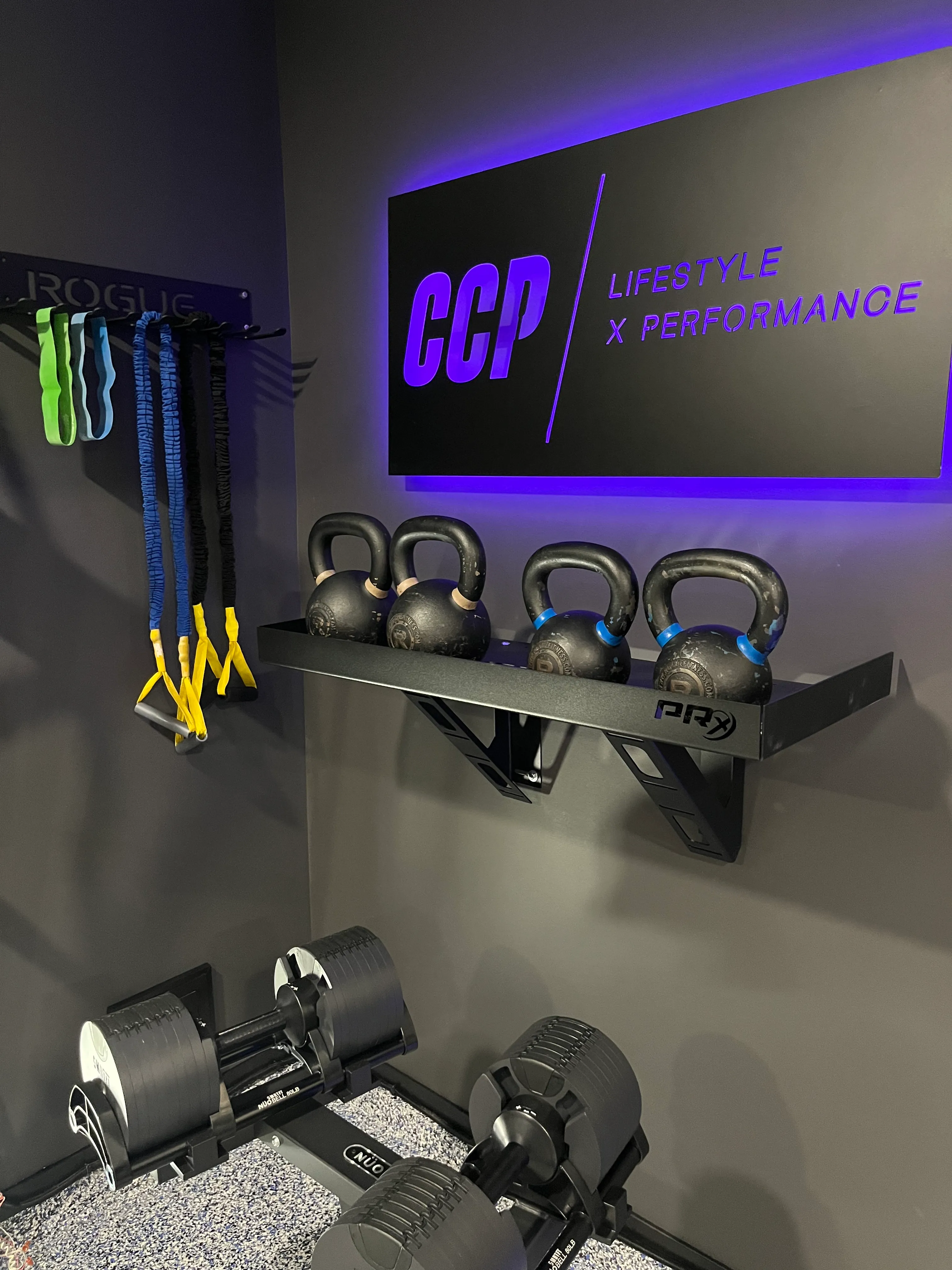 Garage Gym Design & Build for Beachside Interiors in Newport Beach, CA