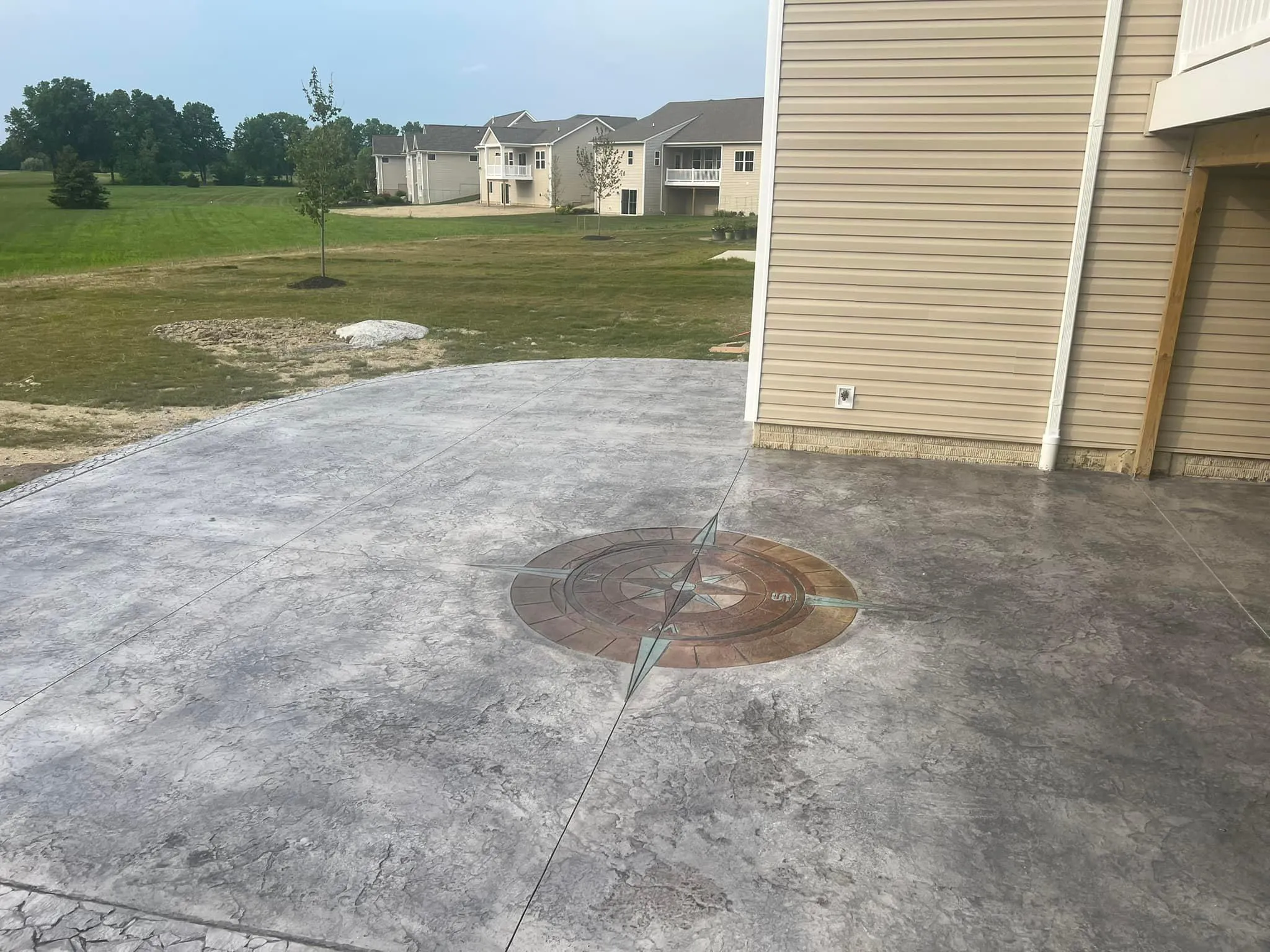 Stamped Concrete for CK Concrete in Lorain, OH