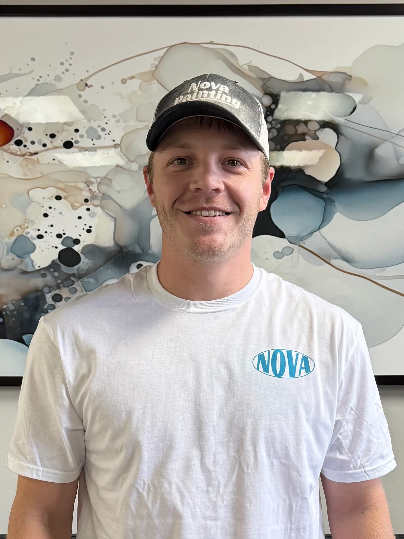 Caleb at Nova Painting in Pleasant Hill, MO