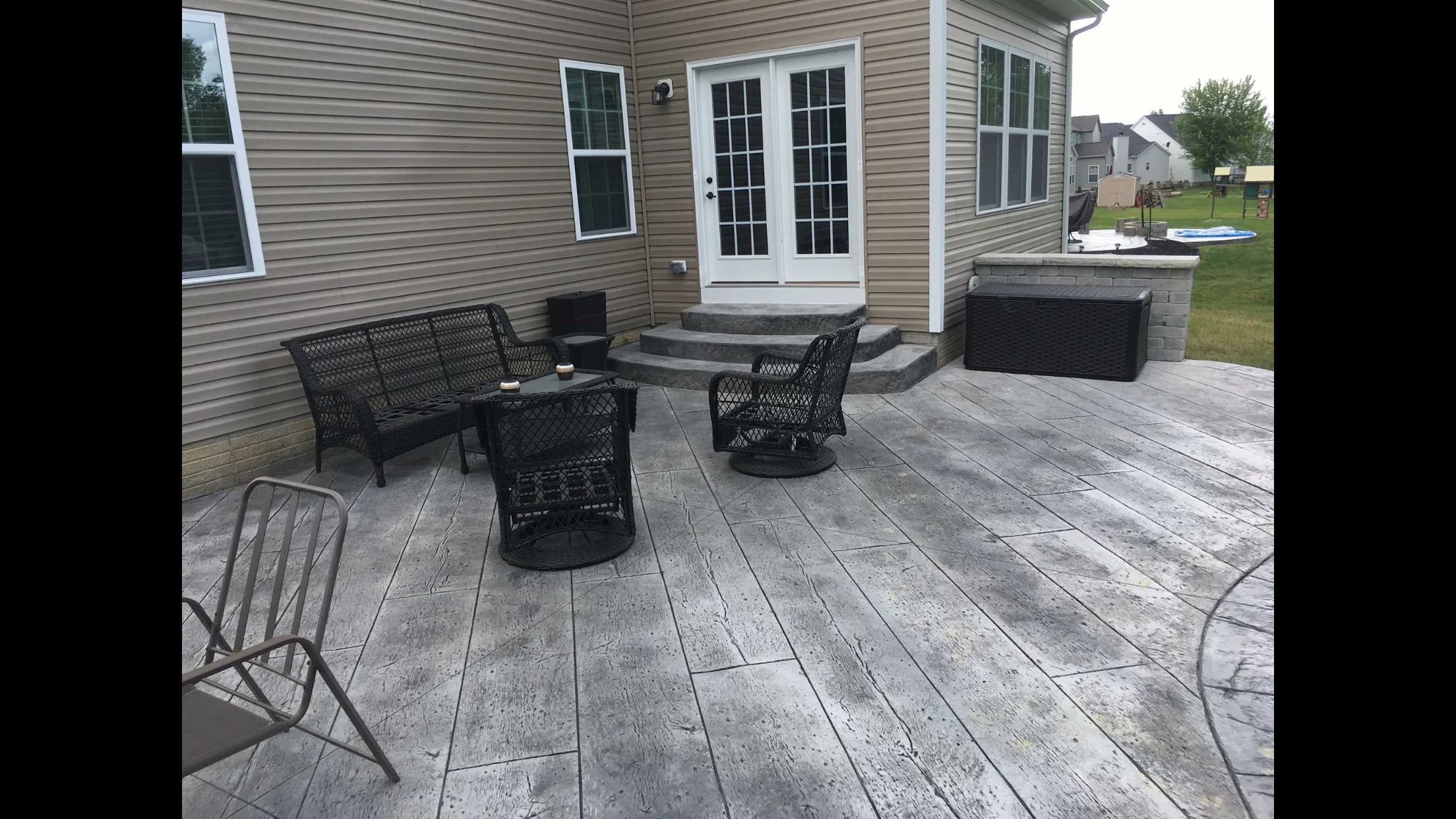 Stamped Concrete for CK Concrete in Lorain, OH