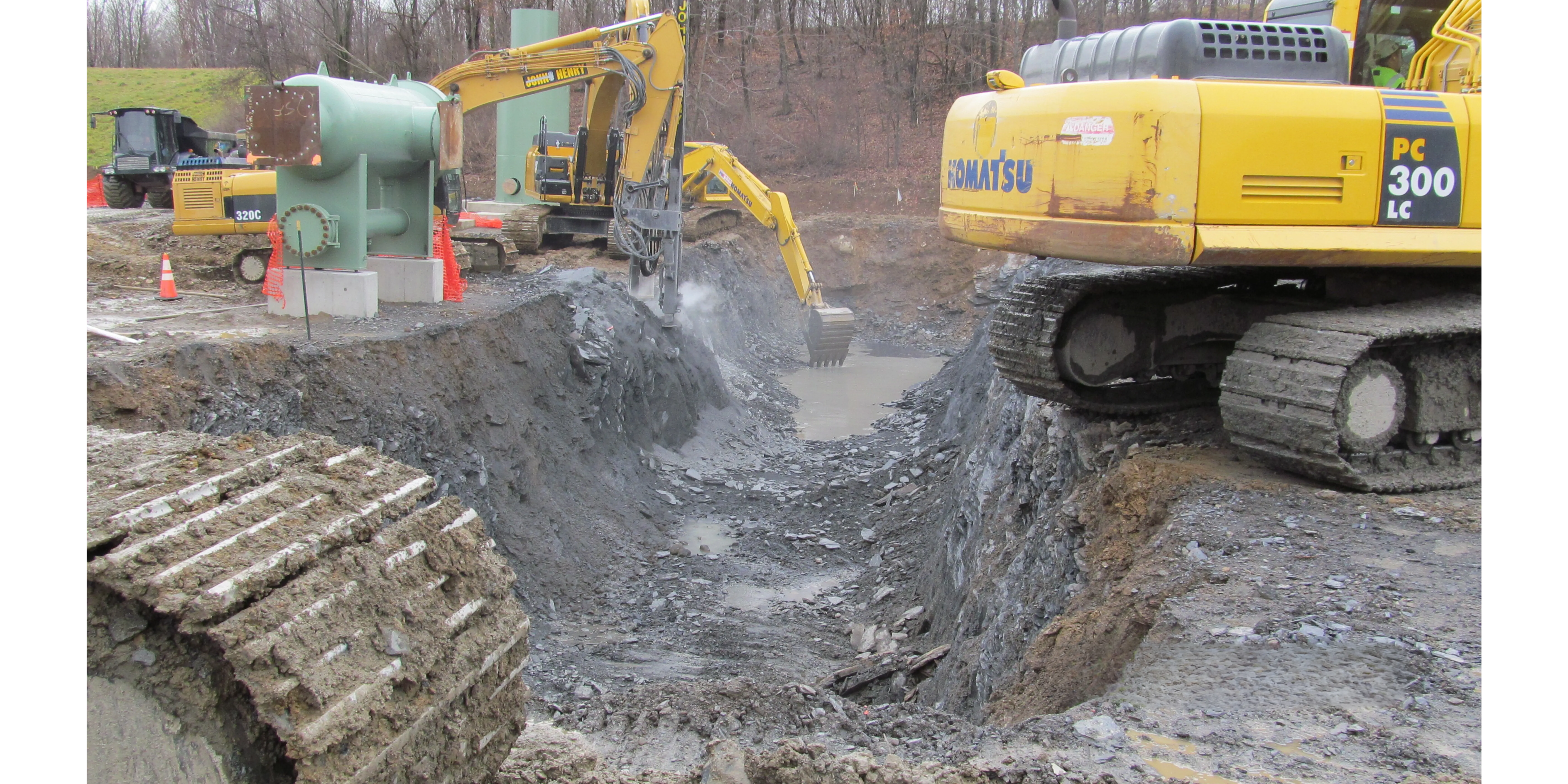 Excavating for Sneider & Sons, LLC in Wantage, New Jersey