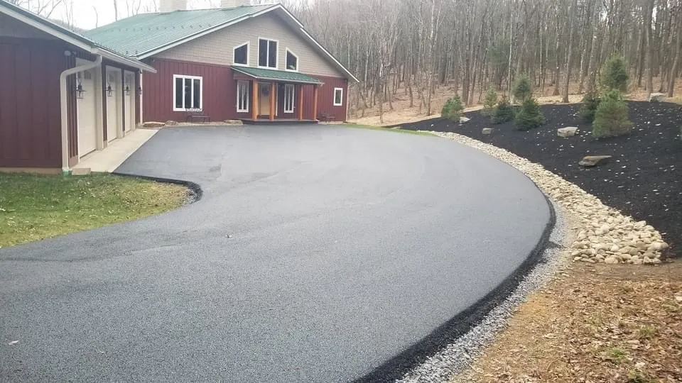 Driveway Installation for Allan's Asphalt in Reading, Pennsylvania