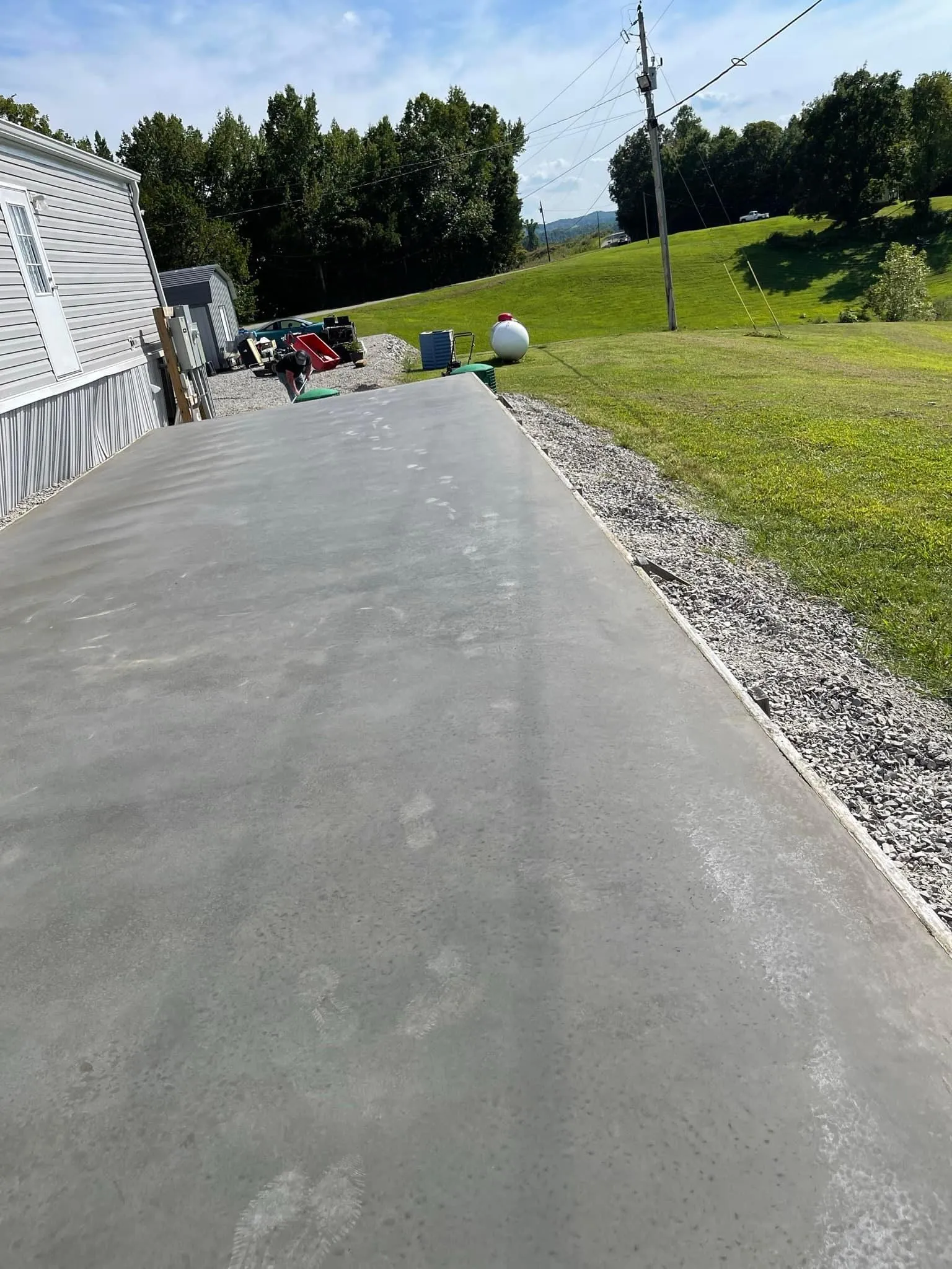 Driveways for Alloy Concrete Construction in Albany, KY