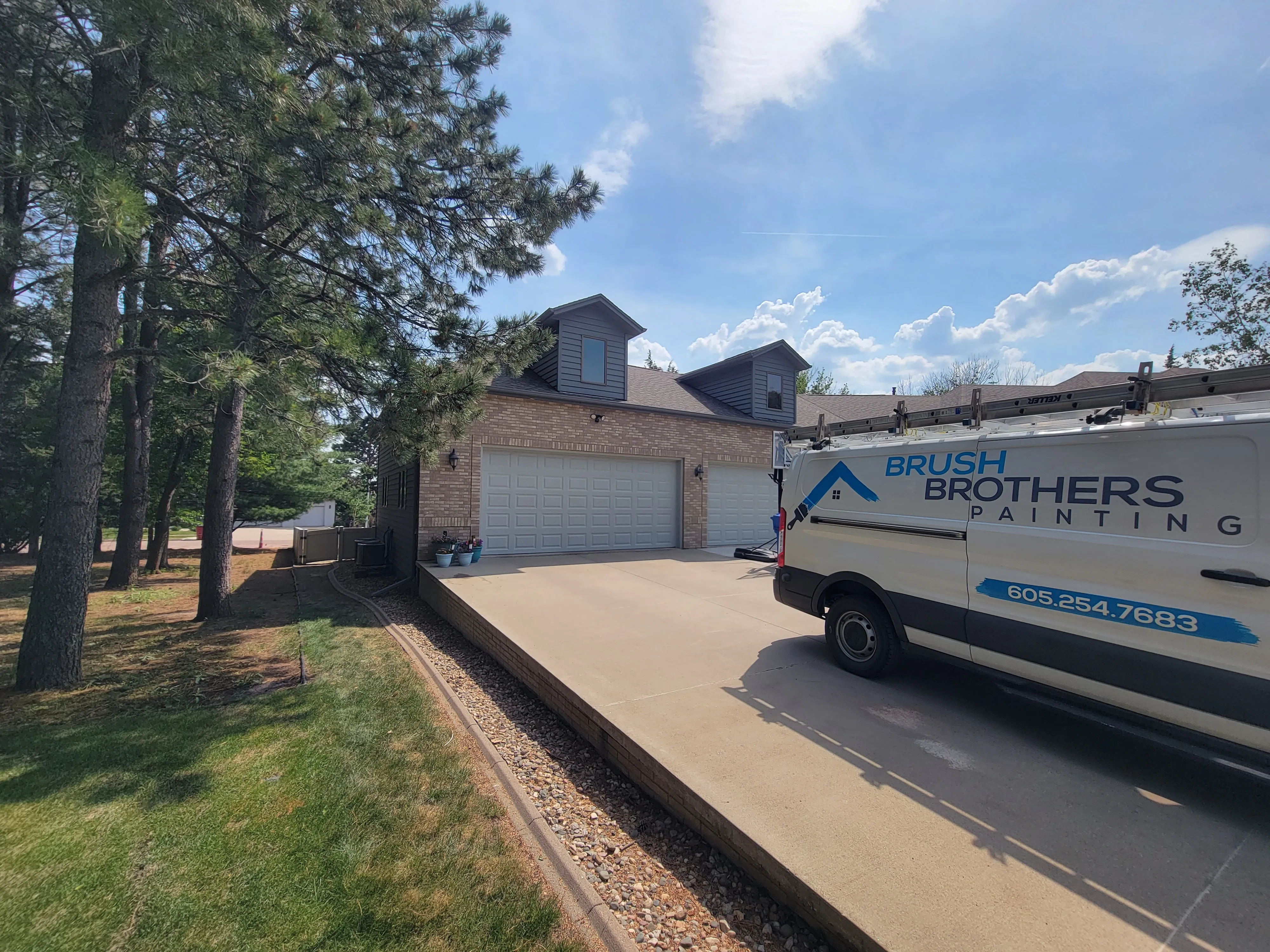 Kitchen and Cabinet Refinishing for Brush Brothers Painting in Sioux Falls, SD