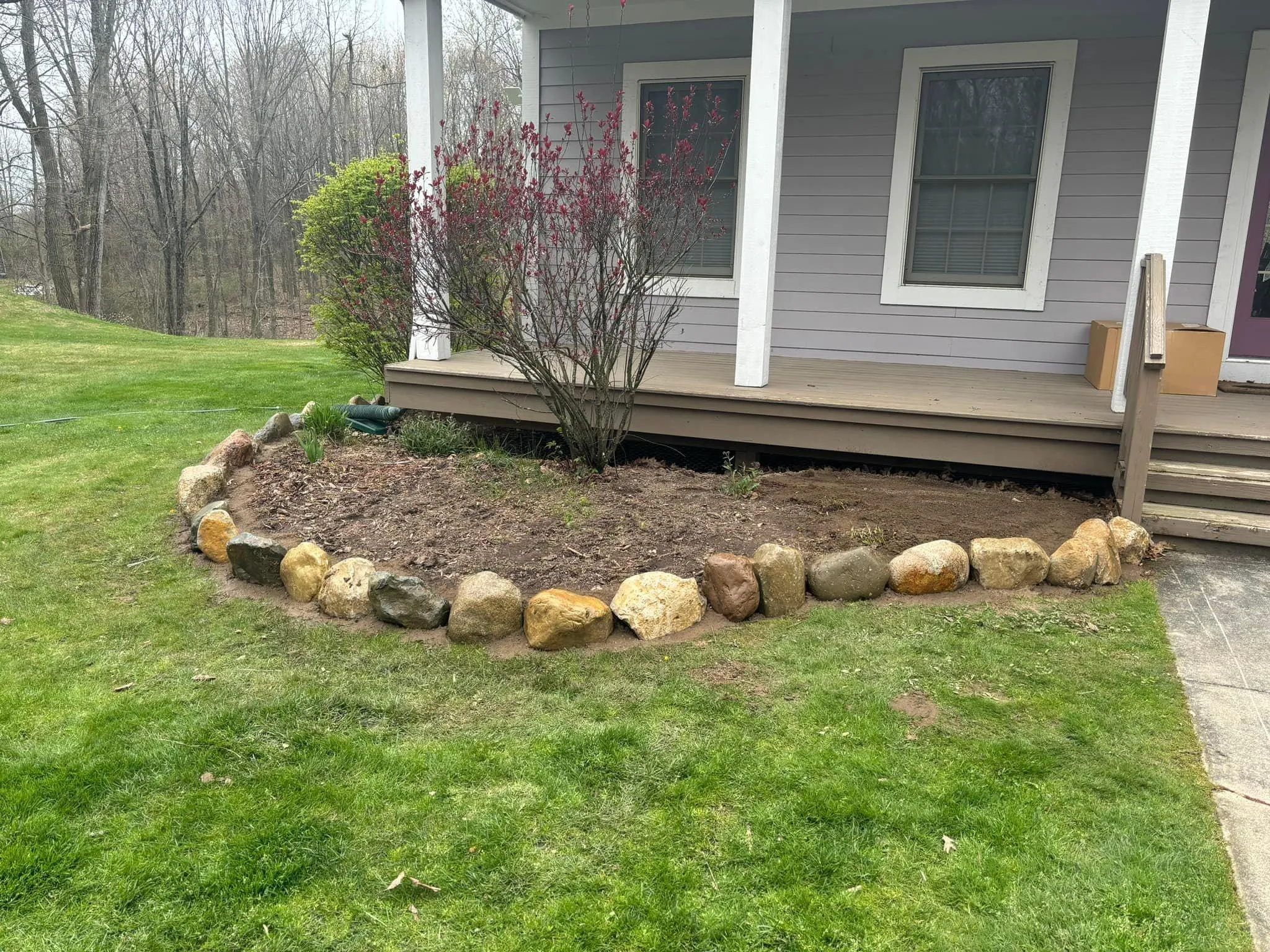 Fall and Spring Clean Up for Mckinzie Landscape in White Lake, MI