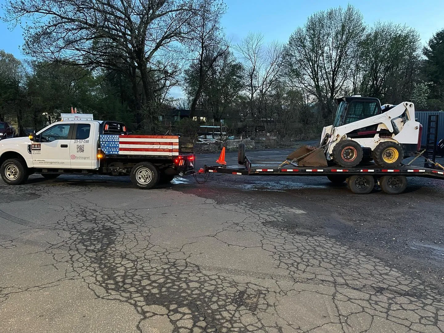 Residential Snow Plowing for B&L Management LLC in East Windsor, CT