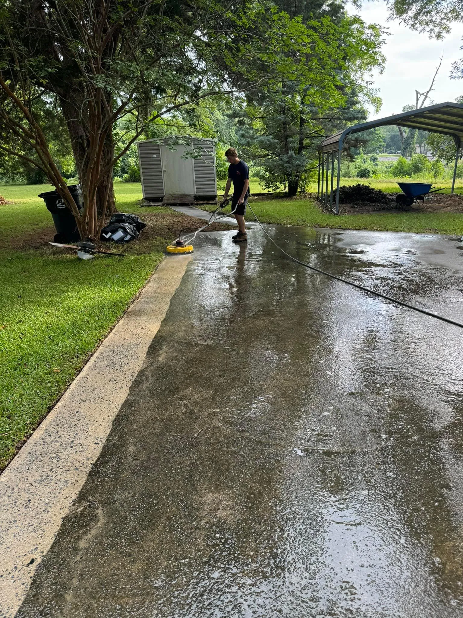 Concrete Cleaning for RB Pressure Washing in Macon, GA