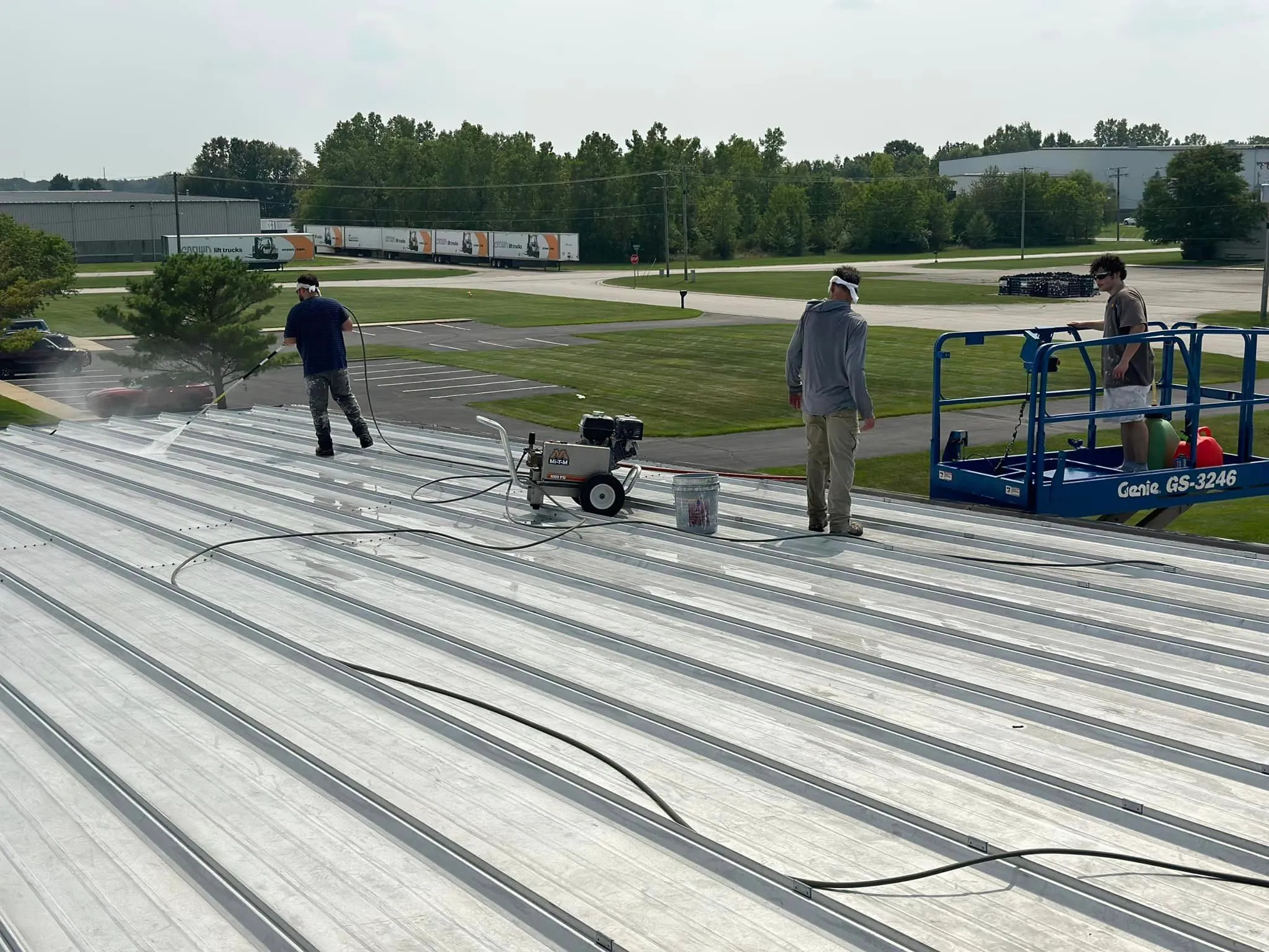 Epoxy Floors for International Coatings Corp. in Howell, Michigan