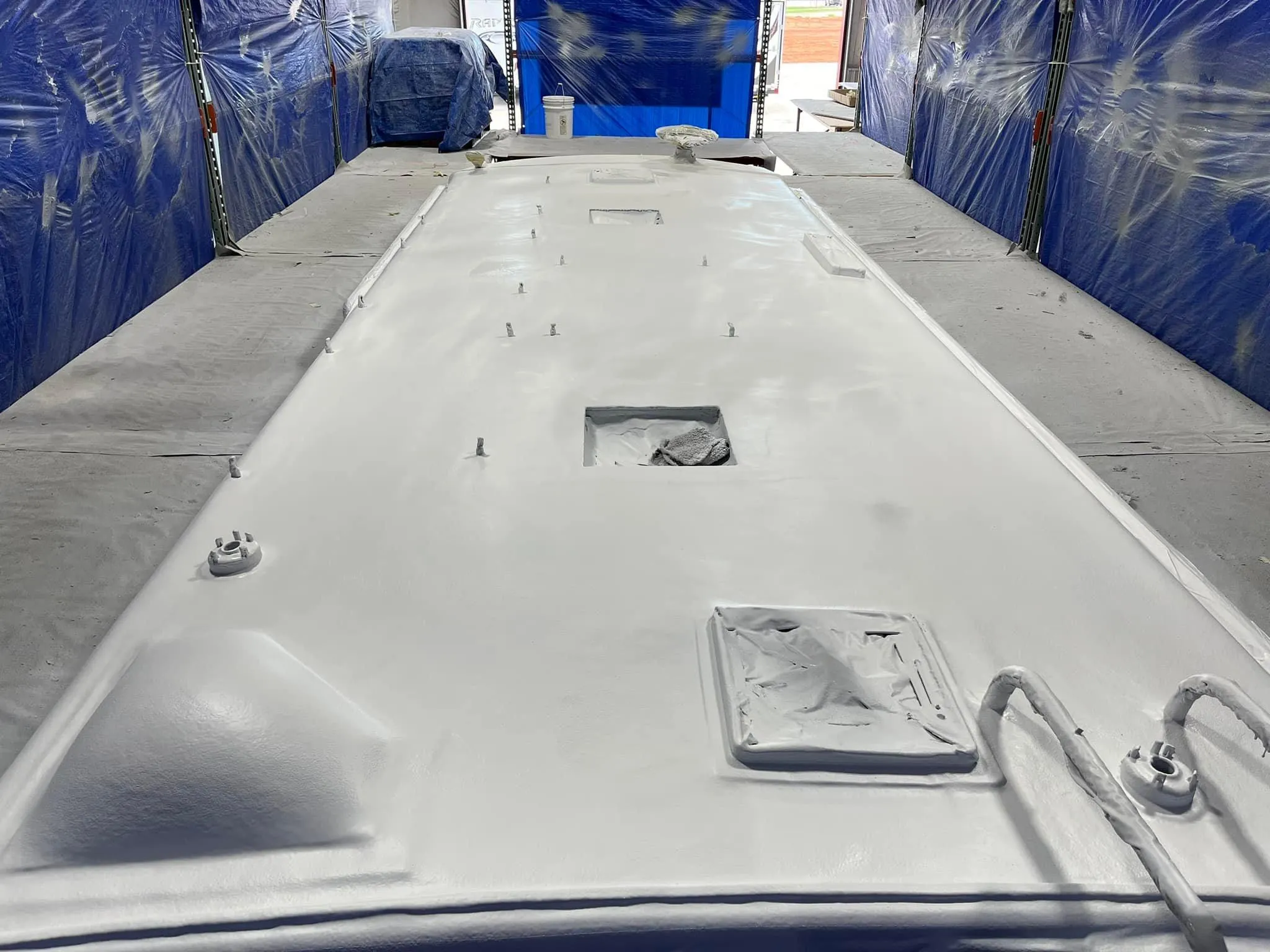 FlexArmor Application for RV Roof Oklahoma in Oklahoma City, OK