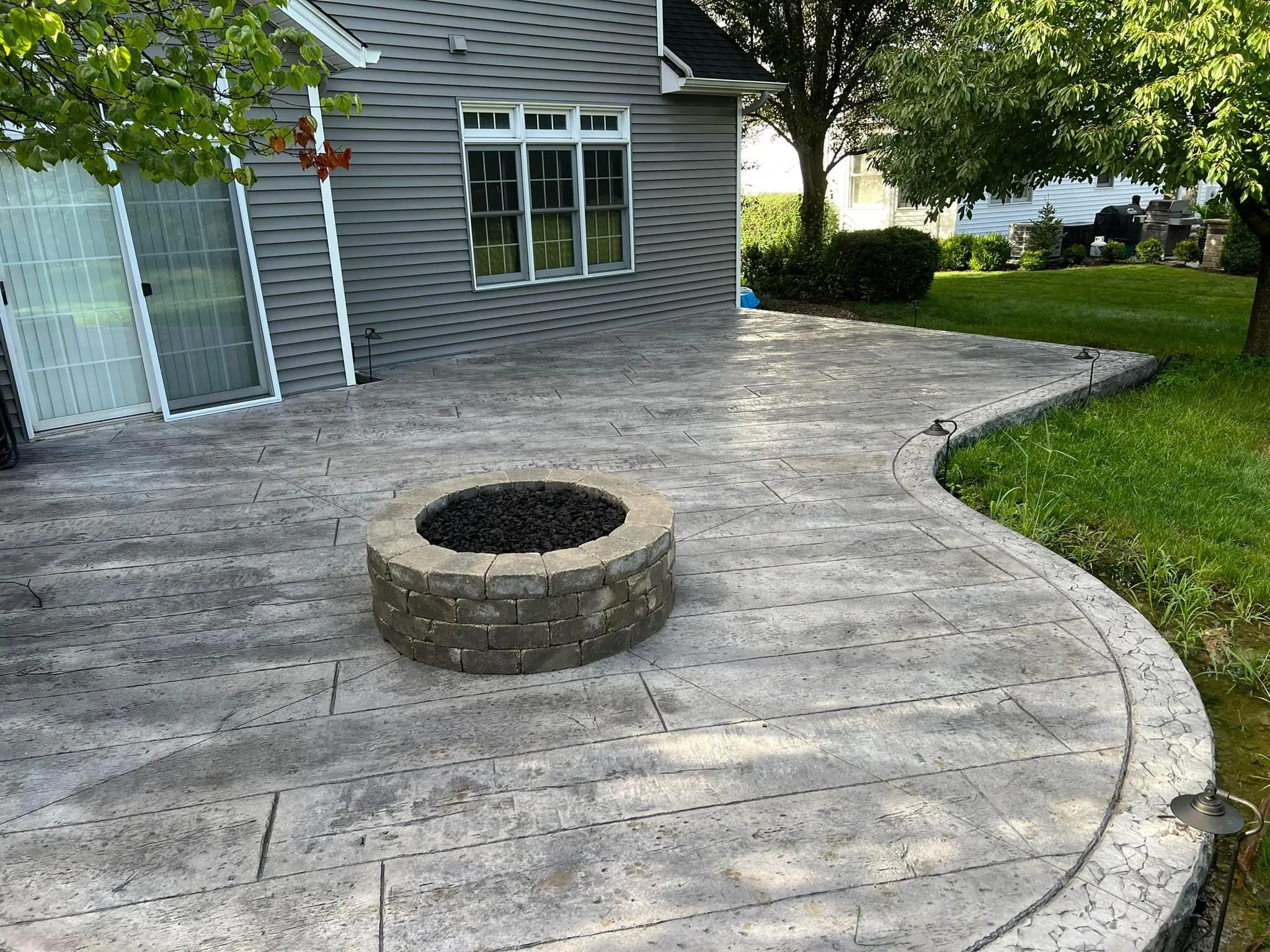 Stamped Concrete for CK Concrete in Lorain, OH