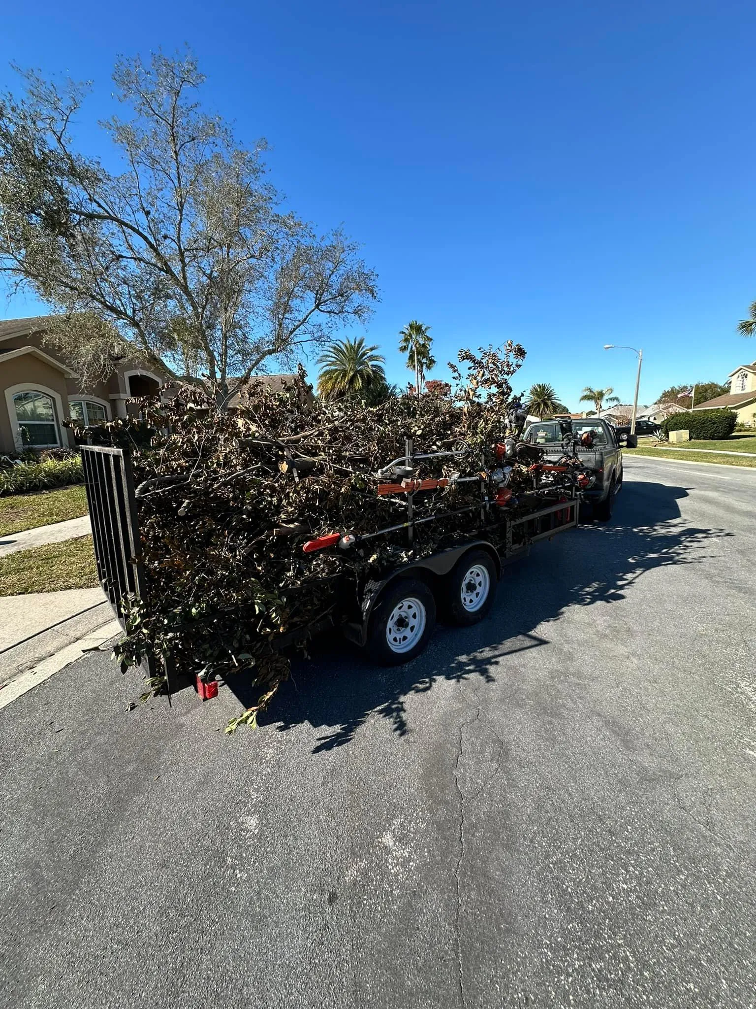 Fall and Spring Clean Up for Kramer & Son’s Property Maintenance in Hudson, FL