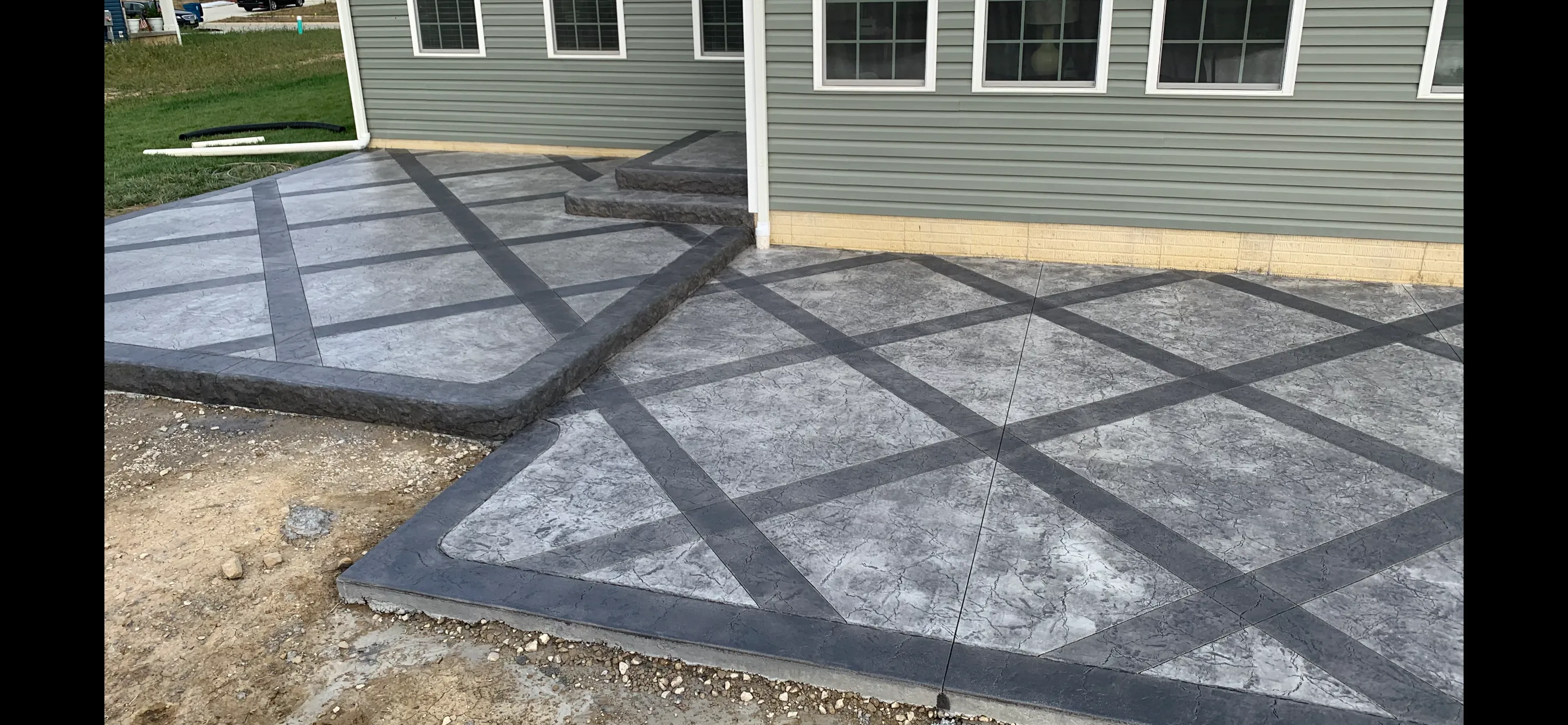 Stamped Concrete for CK Concrete in Lorain, OH