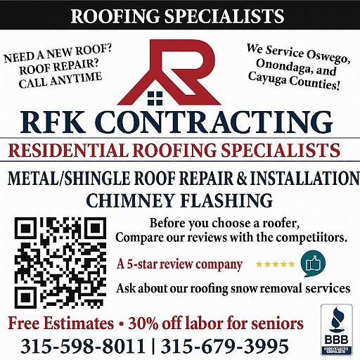  for RFK Contracting in Martville, NY