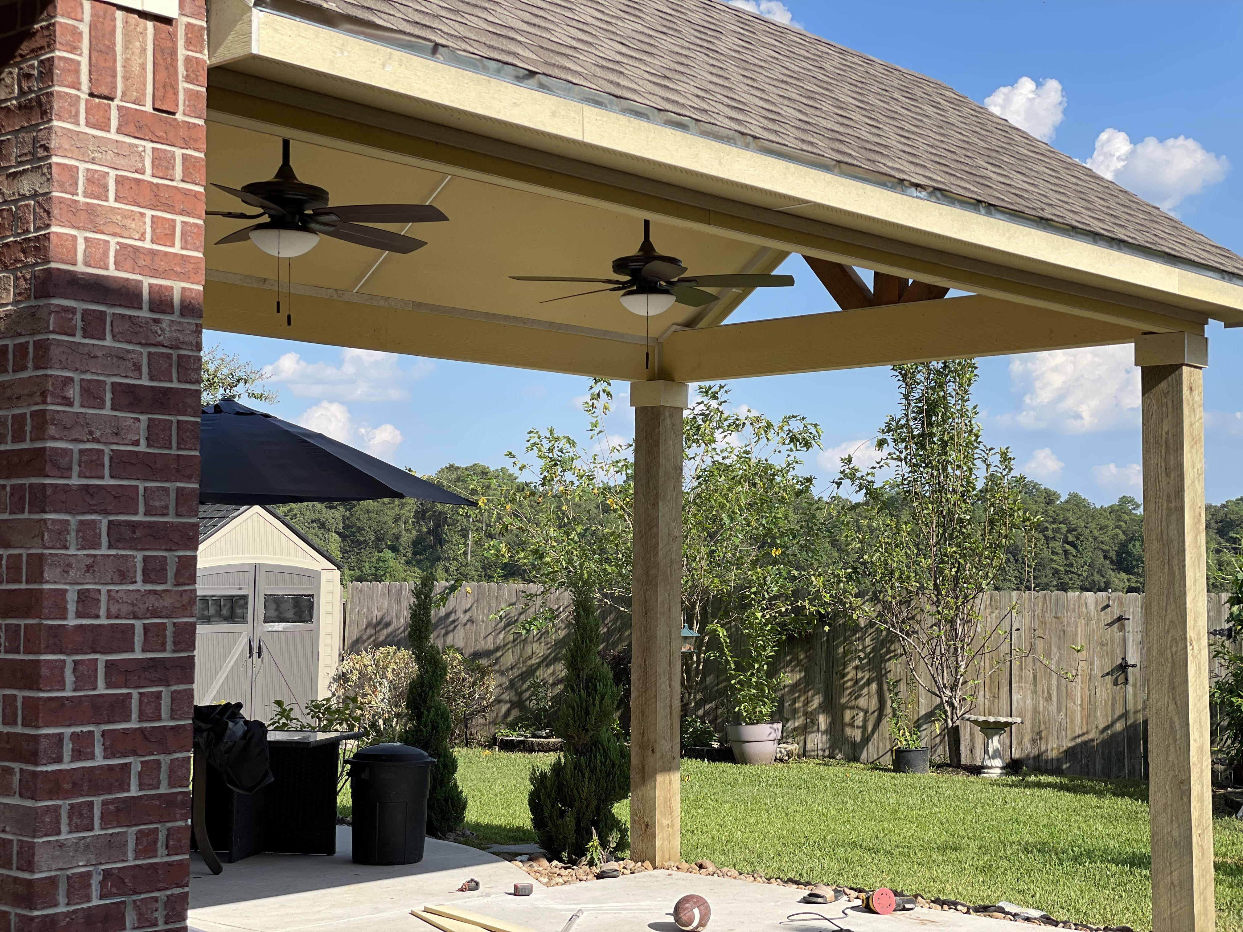 Outdoor Features for Atlas Land Design in Creekside Park, TX