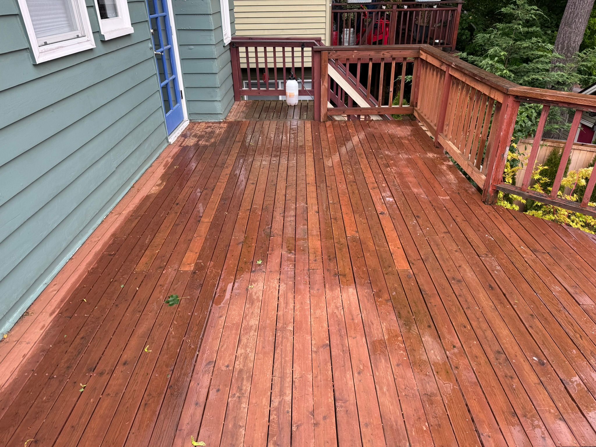 Deck Staining for Golden Line Painting, LLC in Seattle, WA