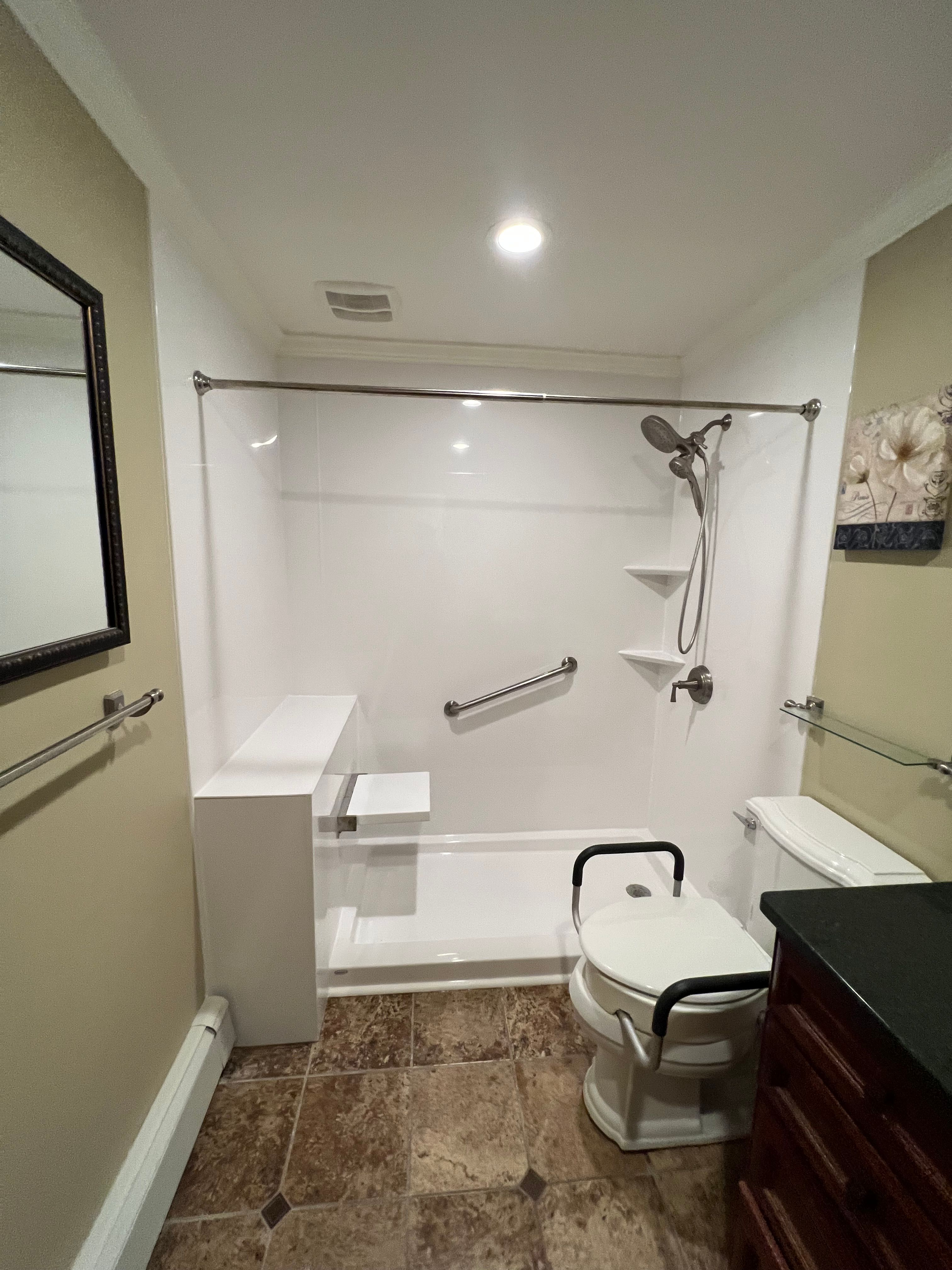 Bathroom Renovation for RMO Construction in Central Islip, New York