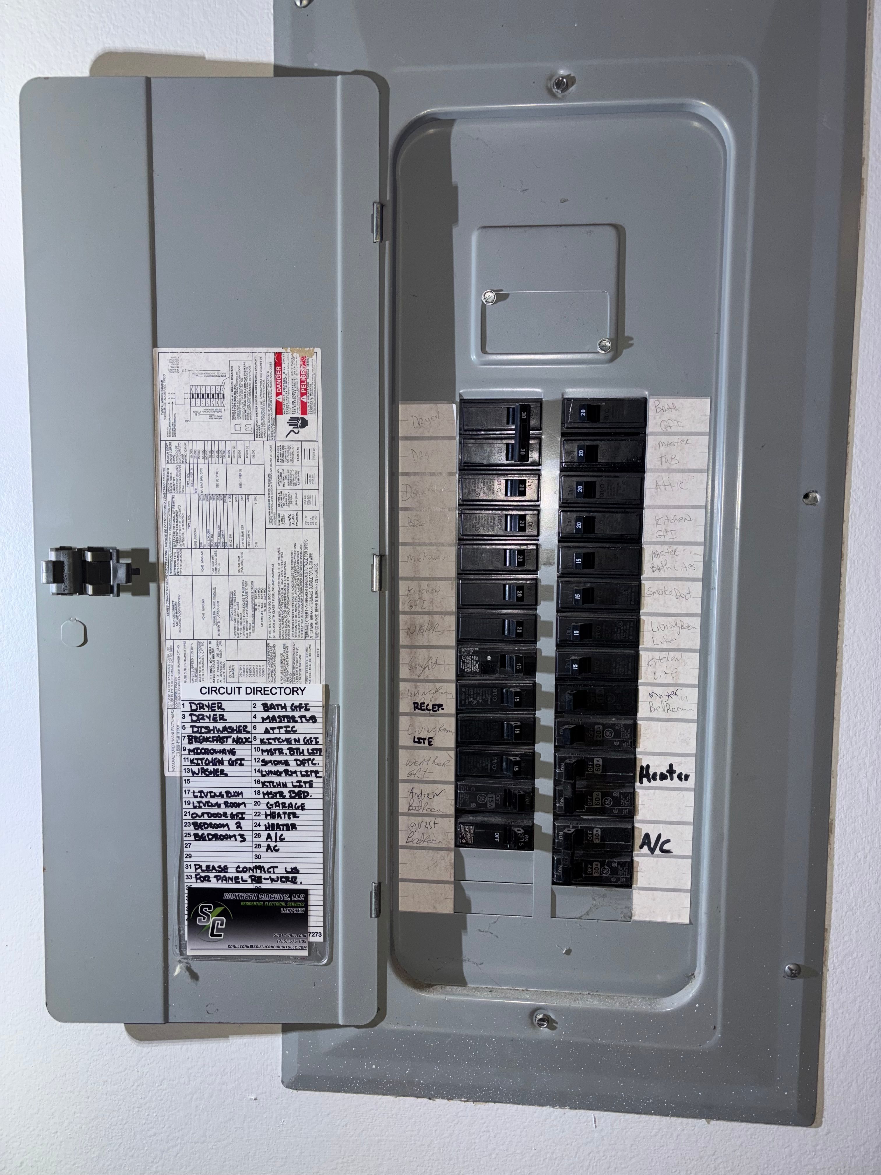  for Southern Circuits in Prairieville, LA