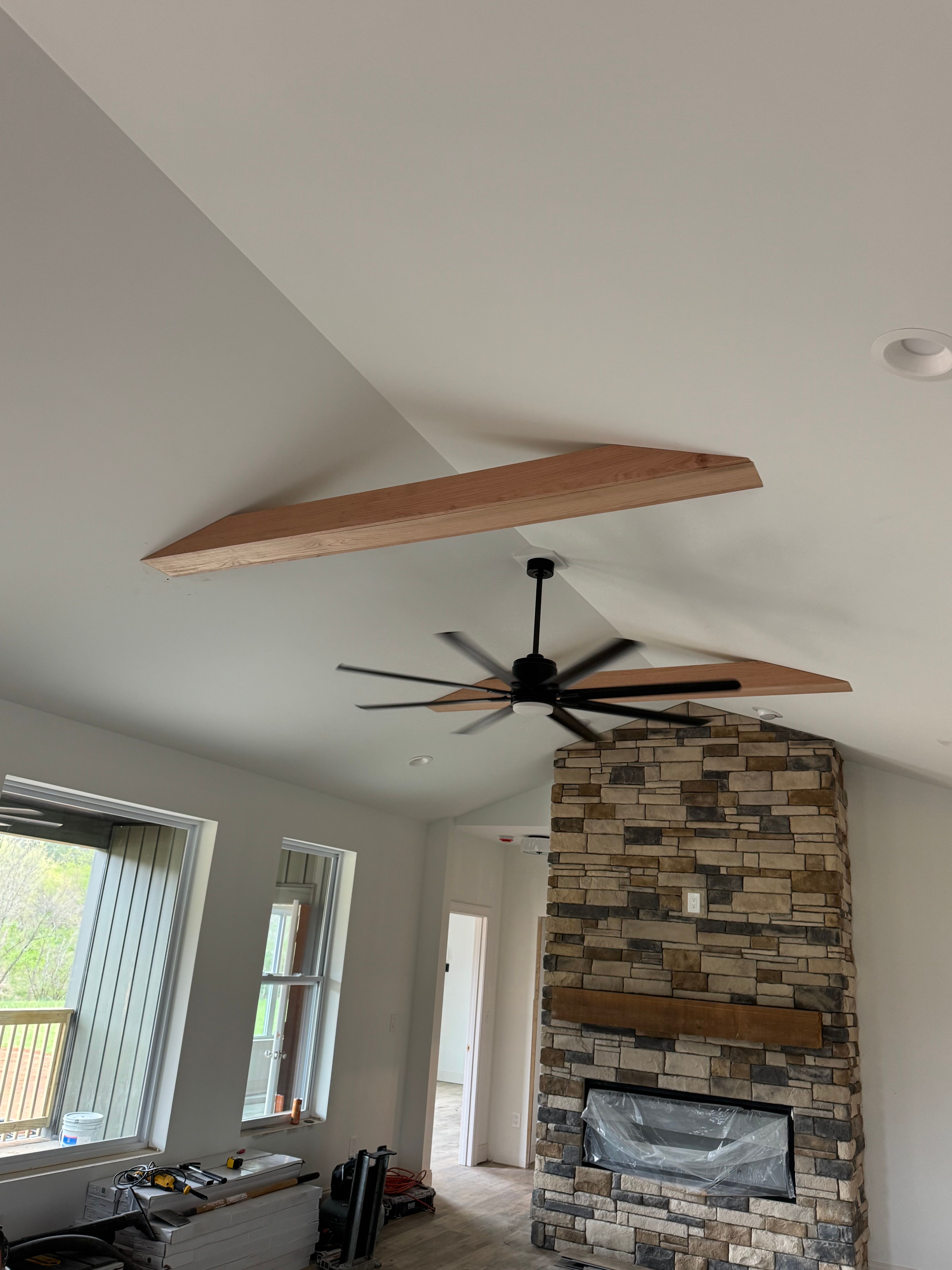Trim work for Harris Construction Services in Maryville, TN