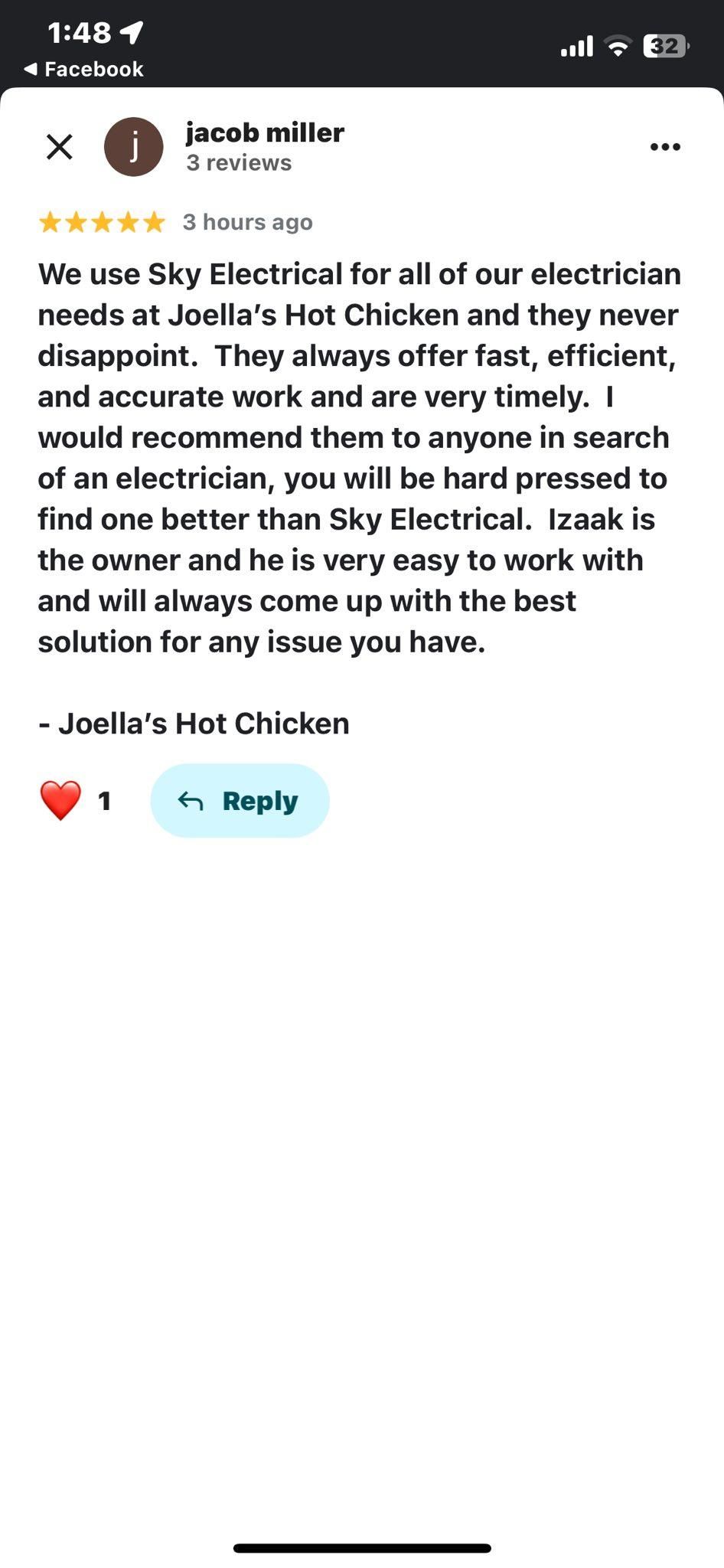  for Sky Electrical in Clarksville, IN