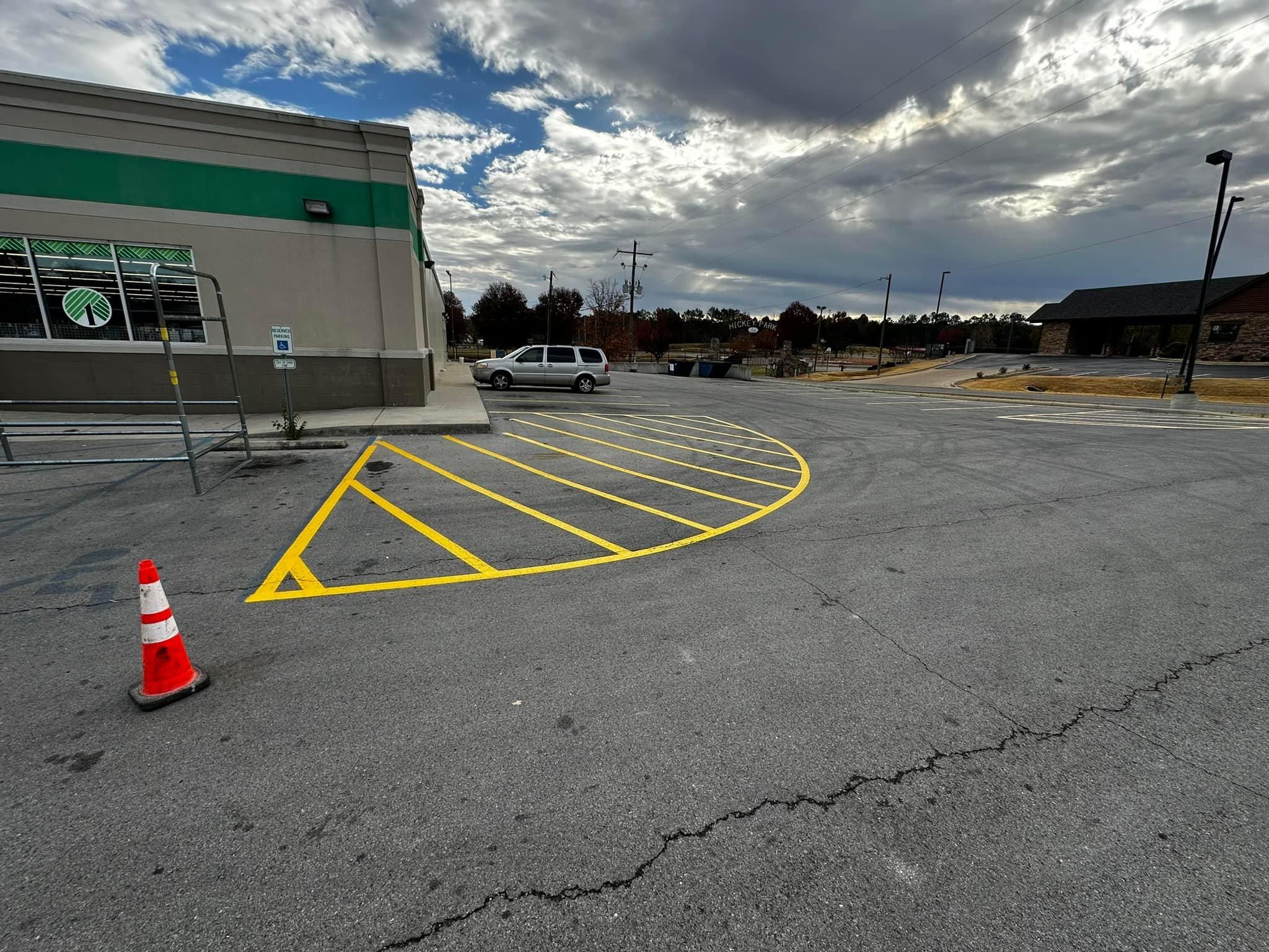 All Photos for Straight Line Striping in Little Rock, AR