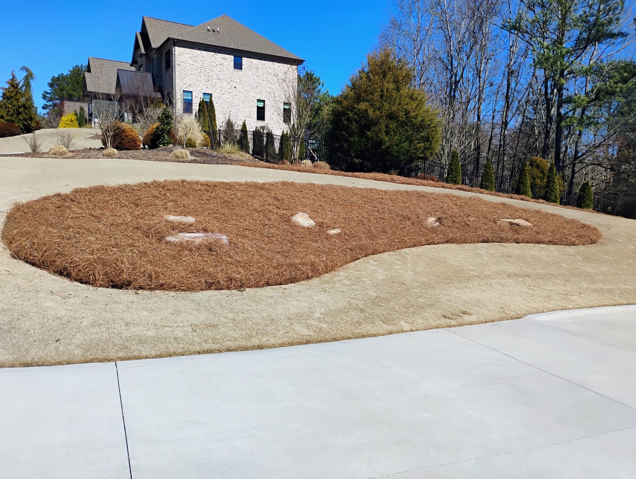All Photos for BAM Another Pinestraw Lot in Flowery Branch, GA