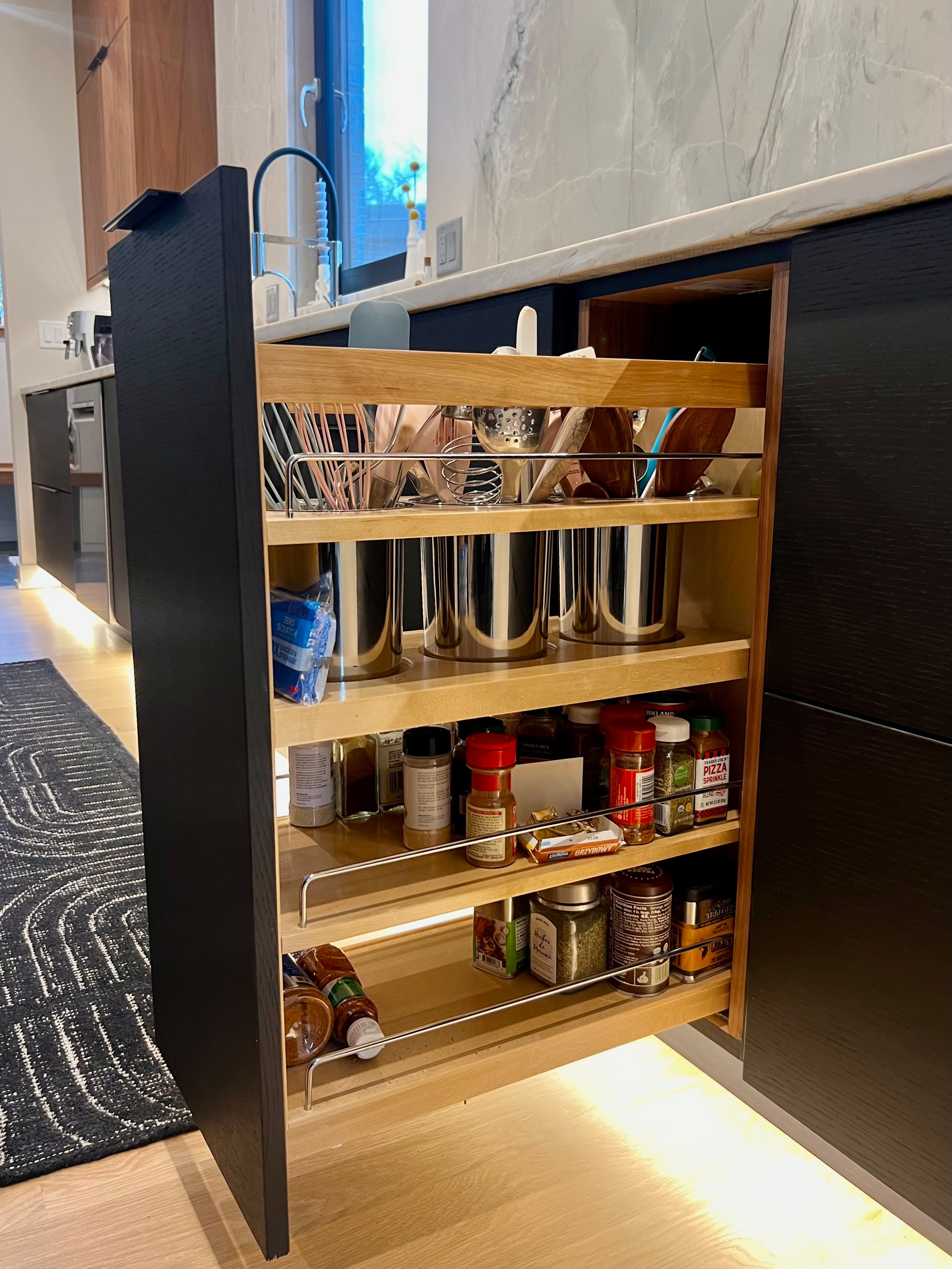 Prospect Heights Modern Kitchen for Ekwood Finishes in St. Charles, IL