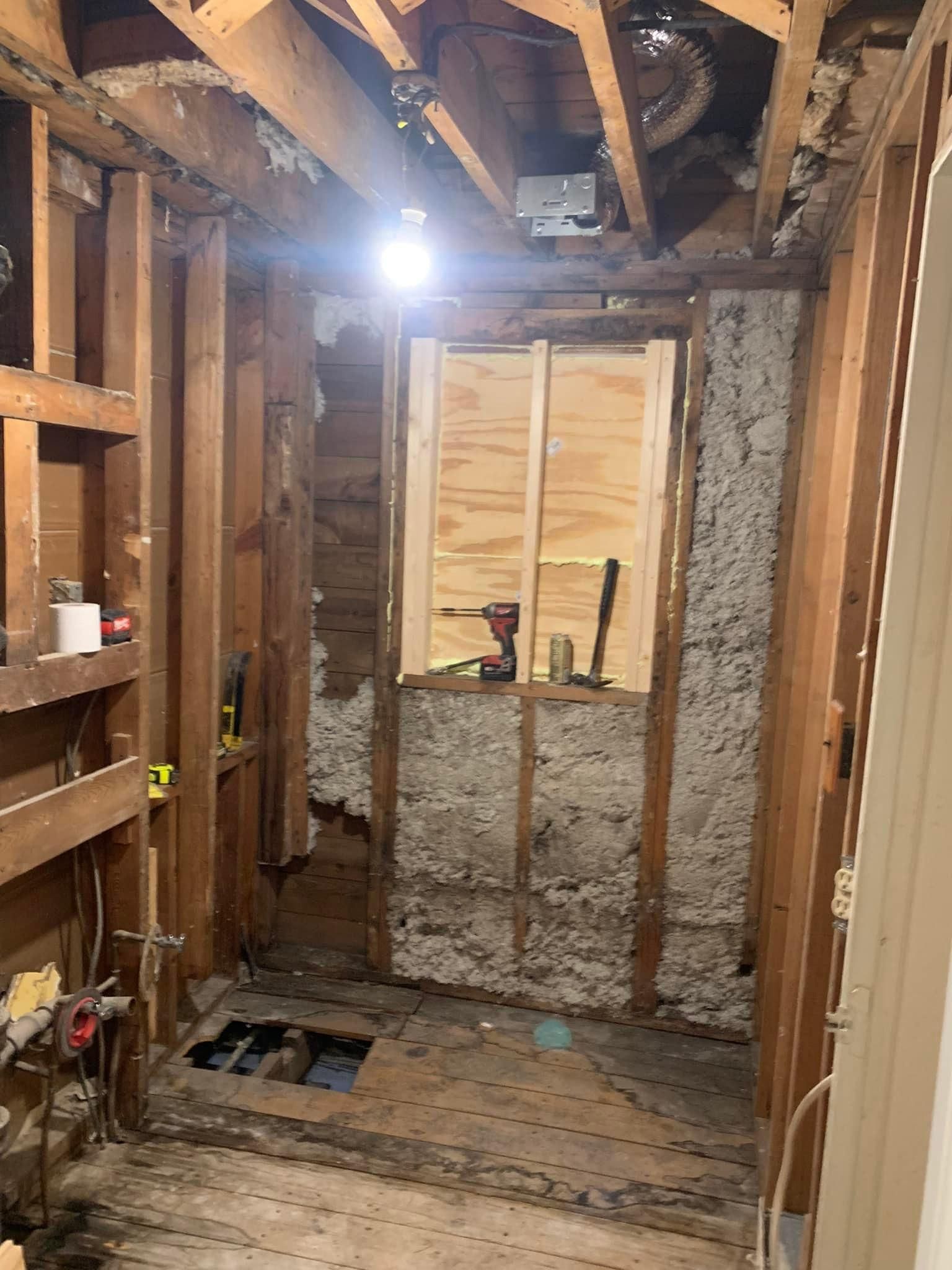 Bathroom Renovation for L.R. Platt Construction in Boonville, New York