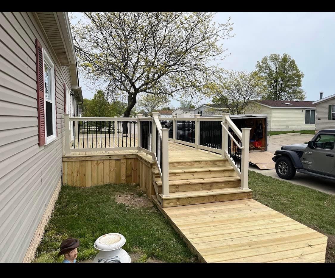 Deck & Patio Installation for BASE Contracting in Dundee,  MI