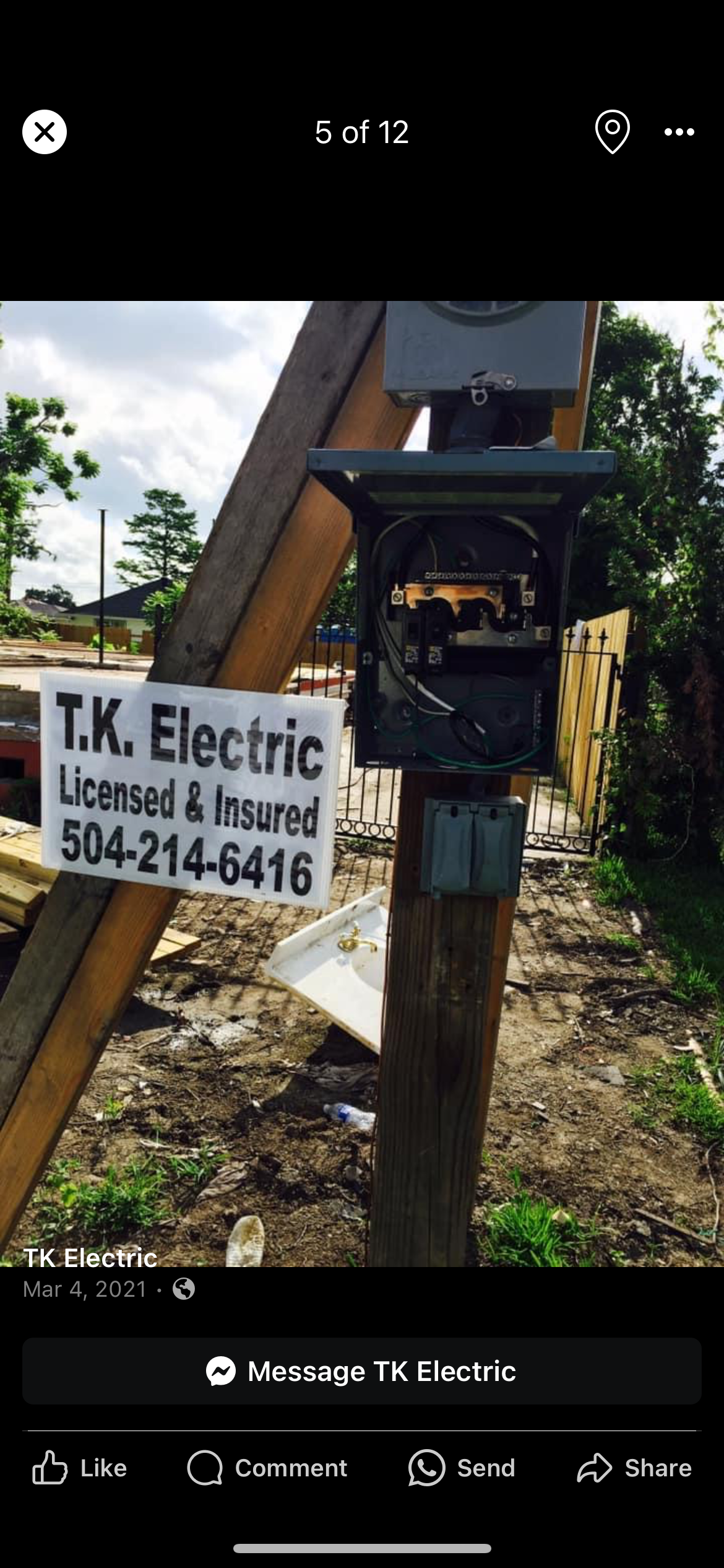 All Photos for TK Electric in New Orleans, LA