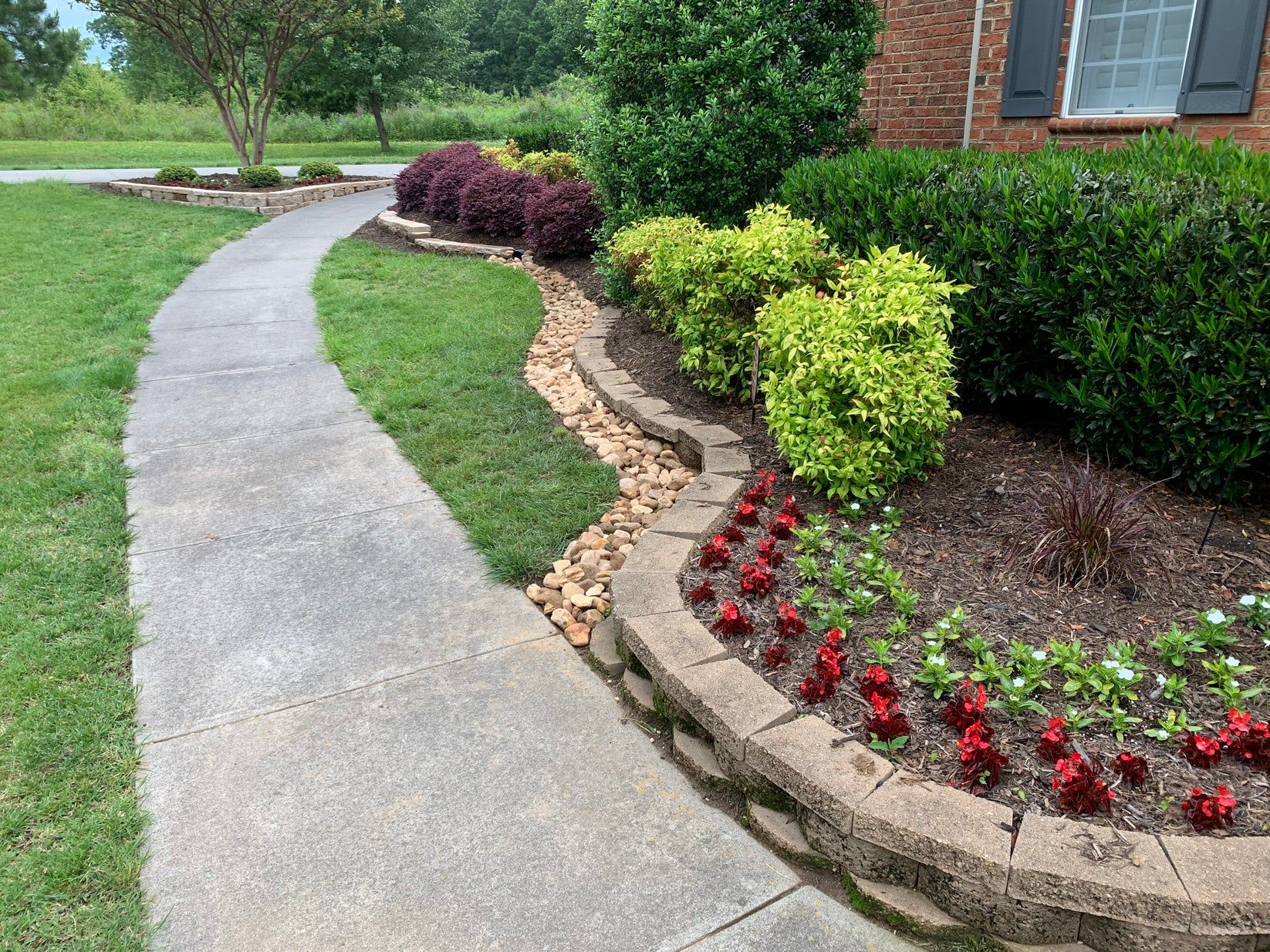 Hardscaping for Howerton’s Landscaping in Clemmons, NC