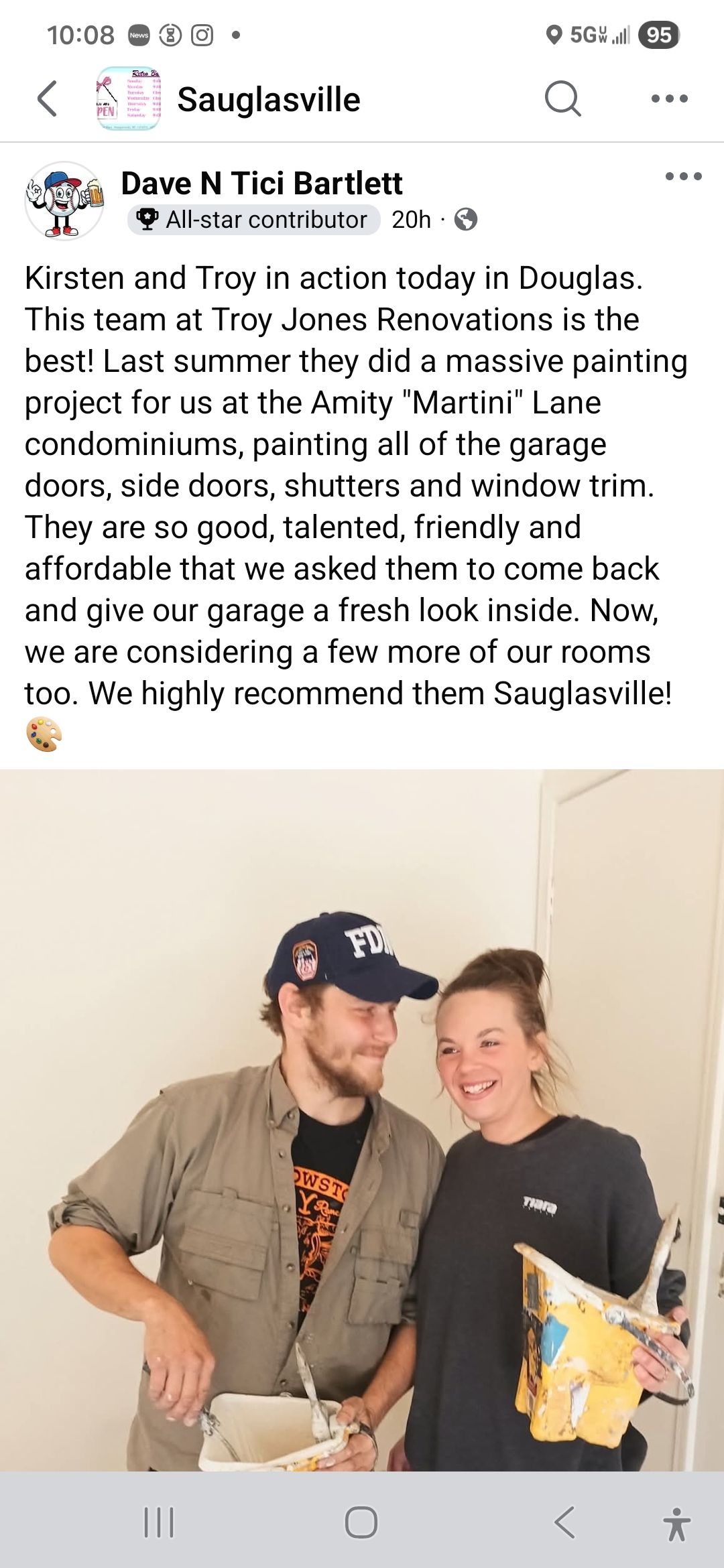  for Troy Jones Renovation in Fennville, MI