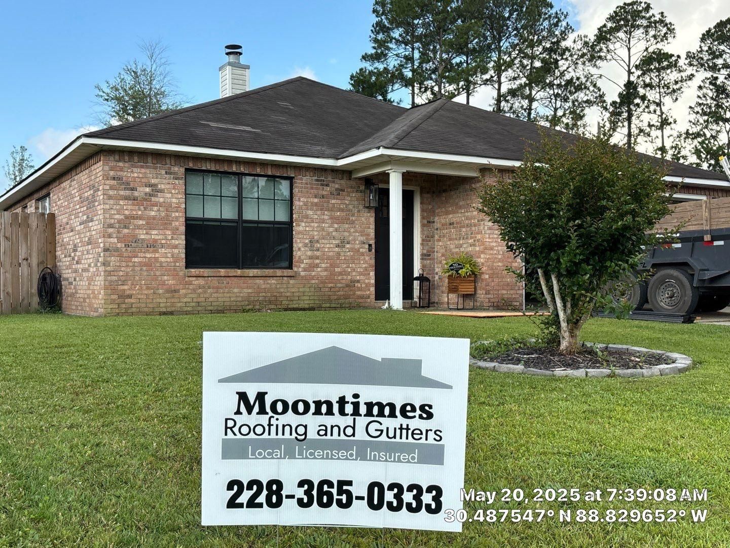  for Moontimes Roofing & Restoration in Biloxi, MS