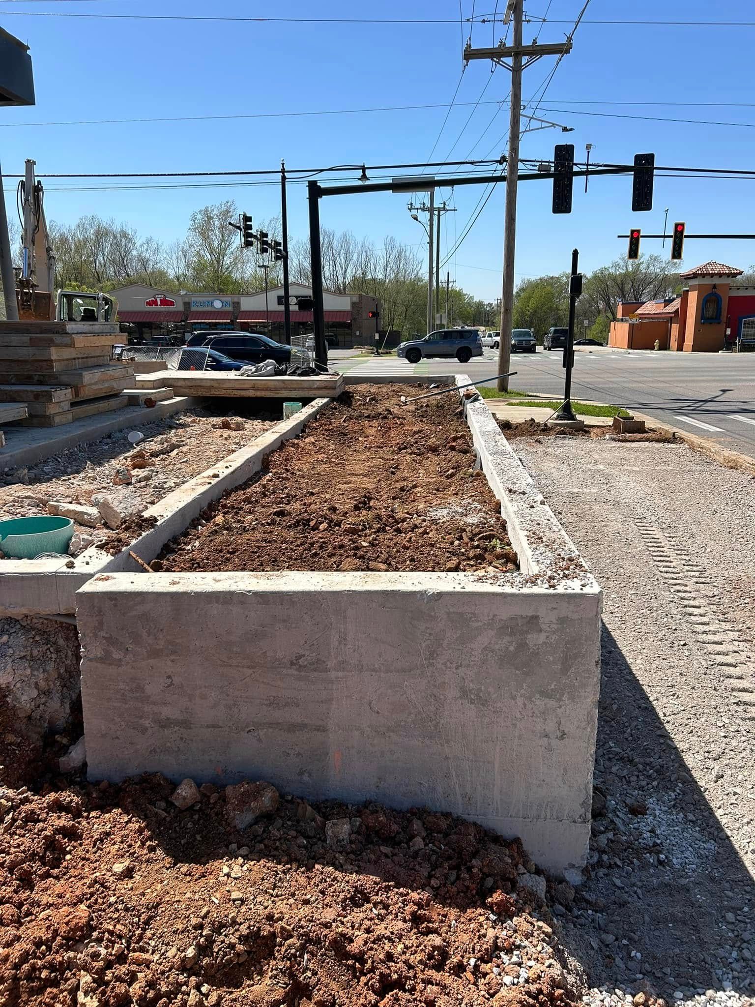  for Concrete Creations and Excavations in Centerton, AR