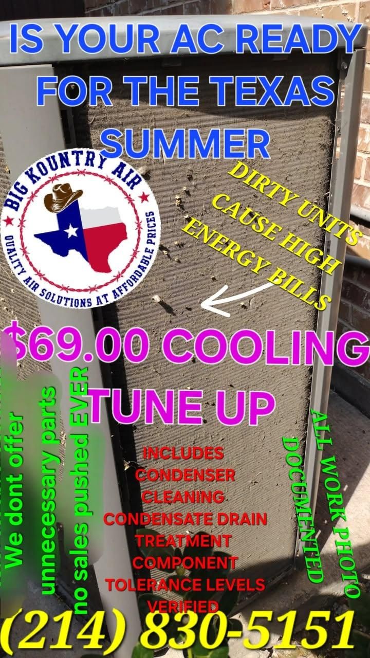  for Big Kountry Air in McKinney, TX