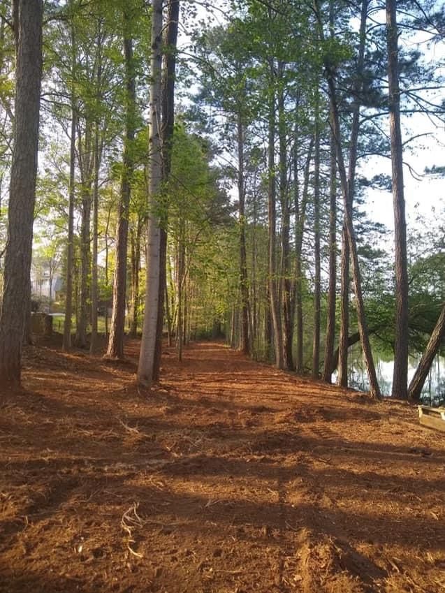 Satisfied customers Before and After for G&H Forestry Mulching and Land Services in Fayetteville, GA