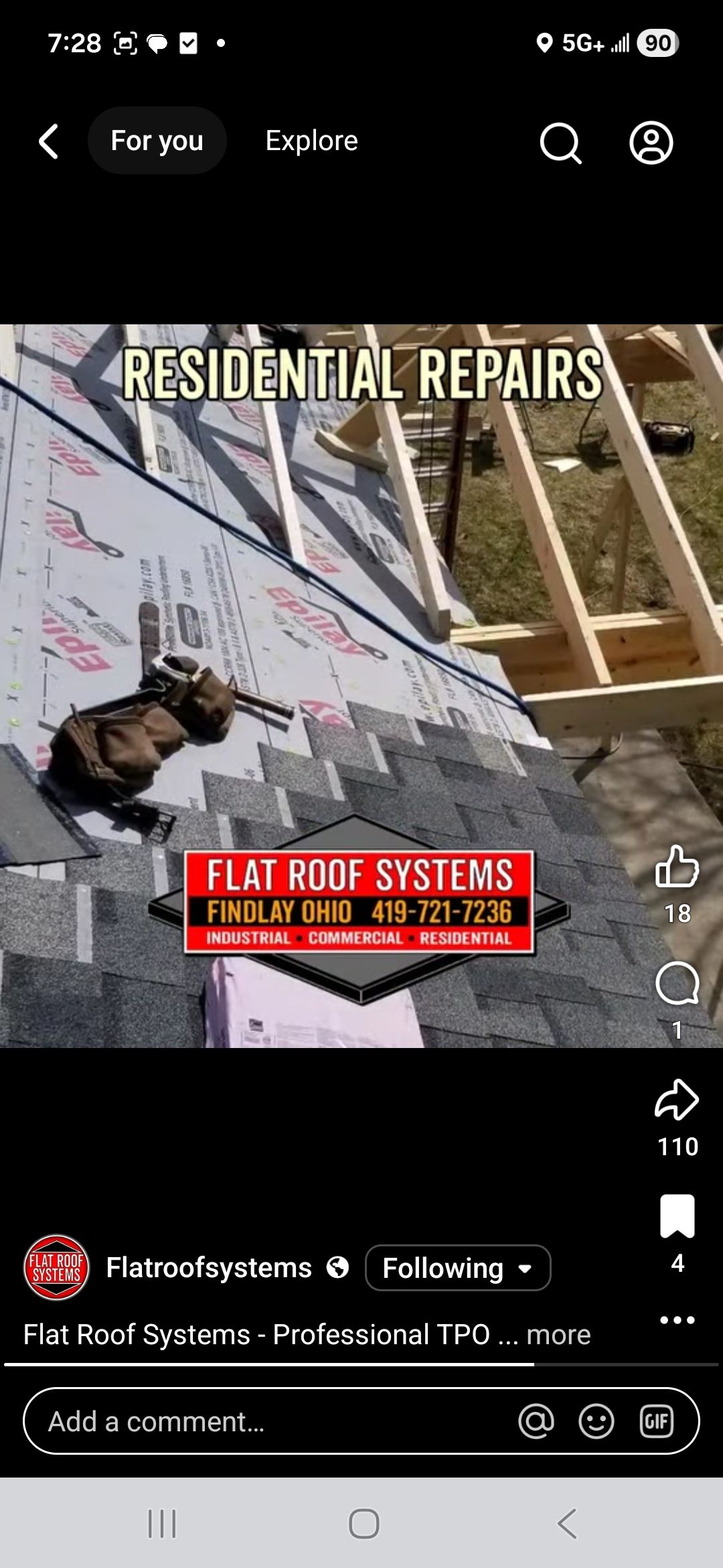All Photos for Flat Roof Systems - Construction Specialists in Findlay, OH