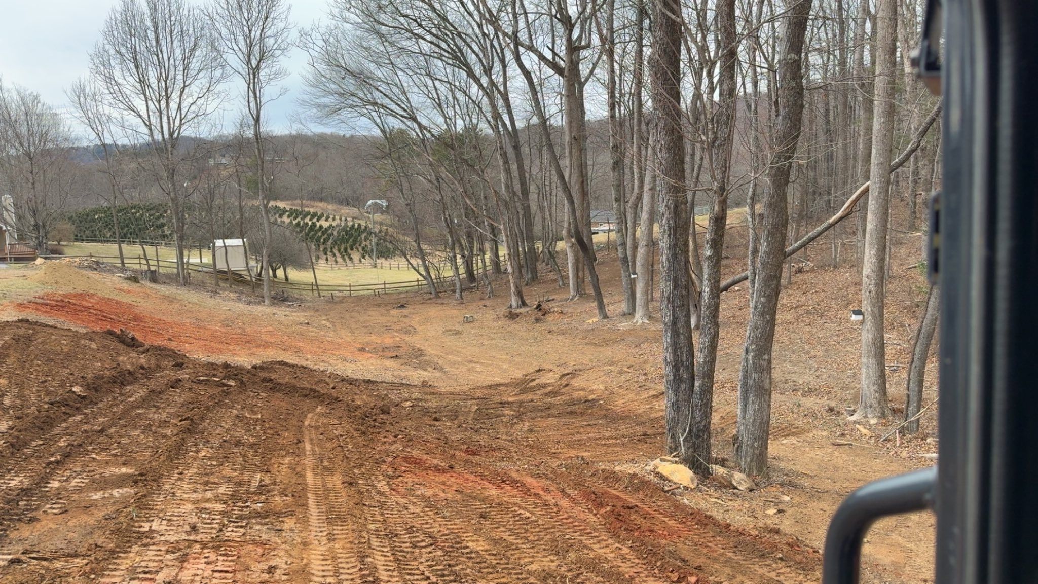 Excavating for Old South Grading in Glade Valley, NC