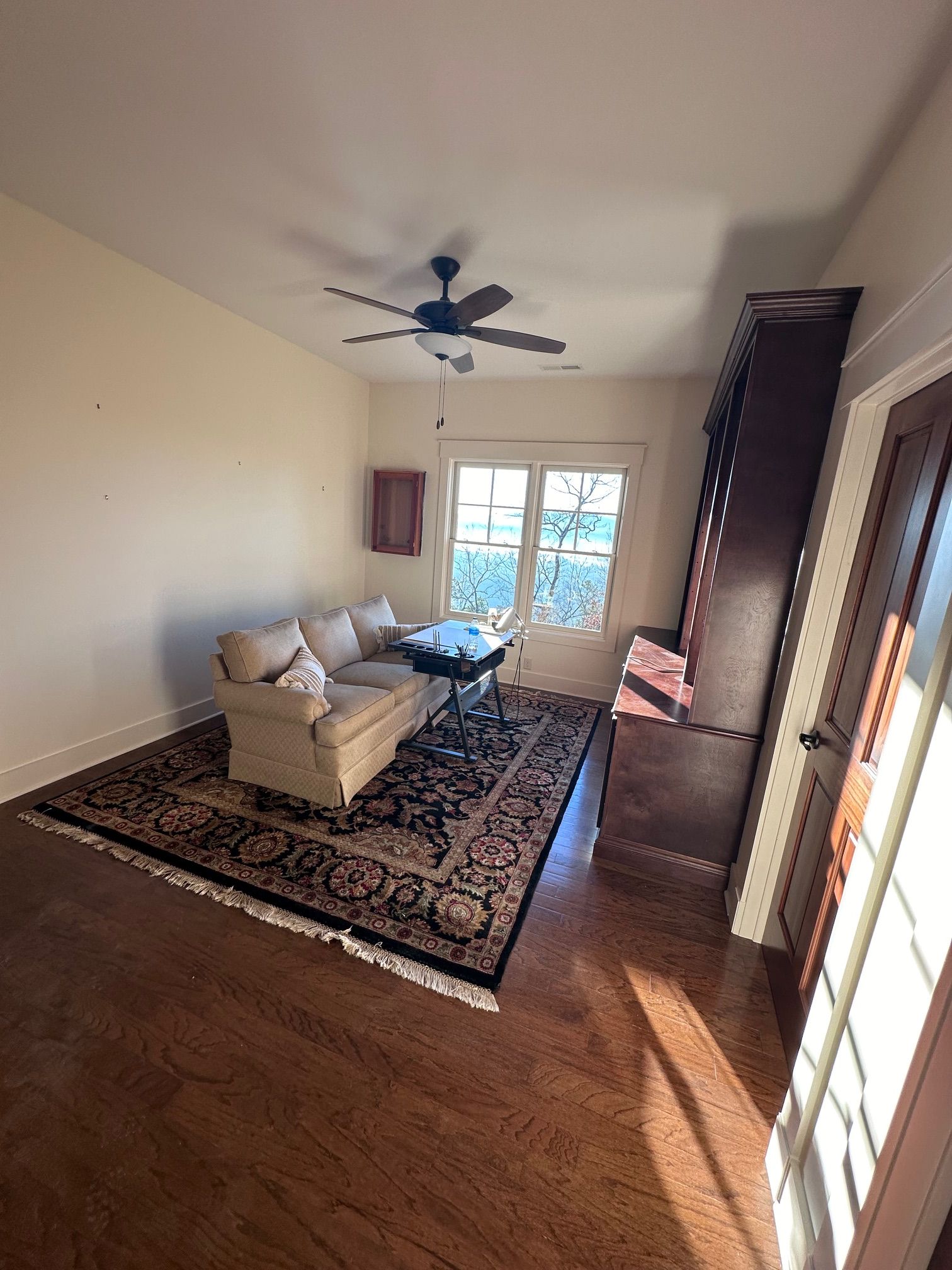 Interior painting Cole Residence for WNC Superior Property Services in Asheville , NC