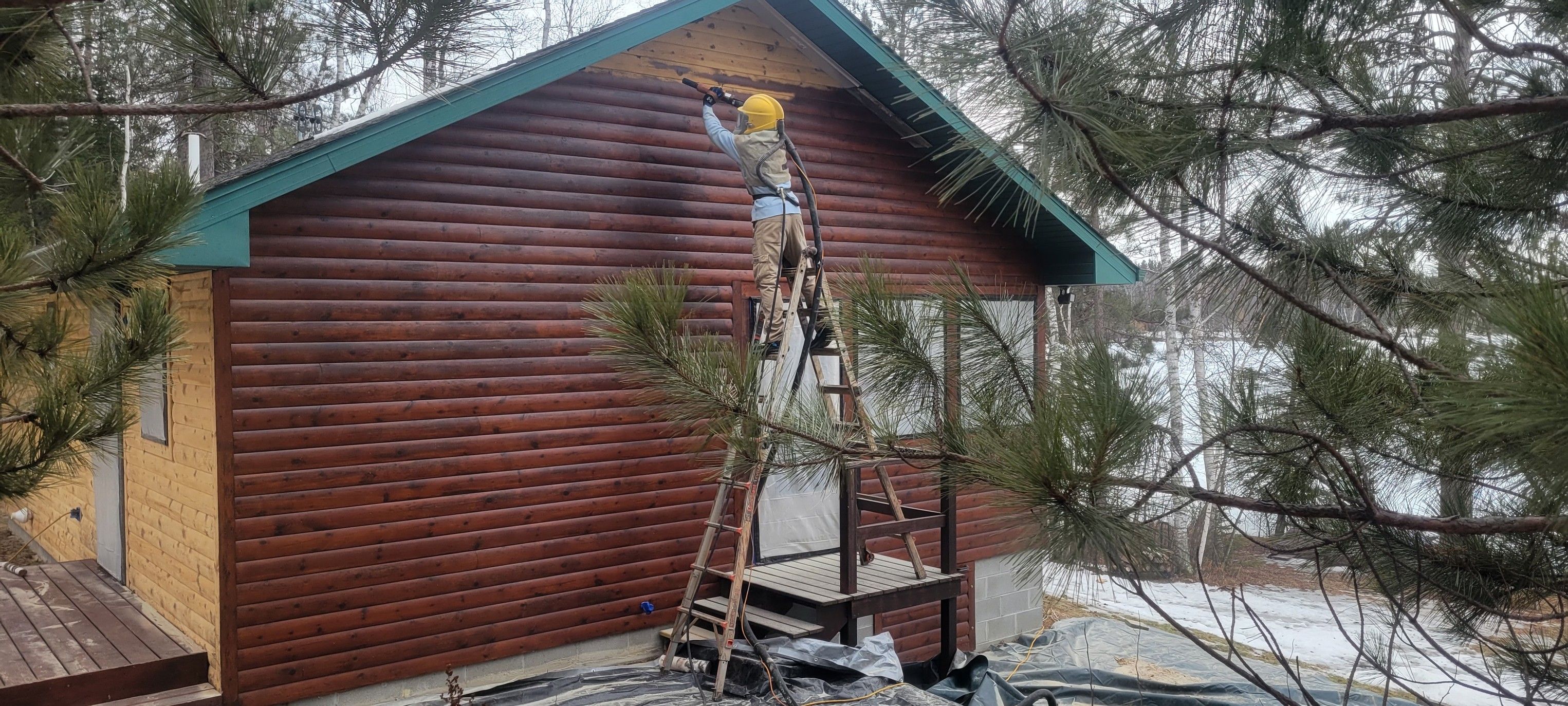 All Photos for 218 Painting & Log Restoration LLC in Britt, MN