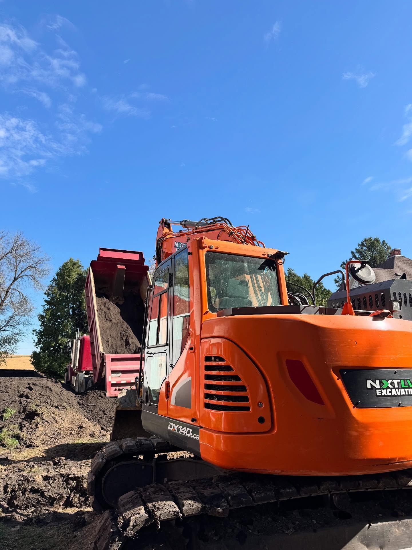  for NXT LVL Excavating in New London, MN