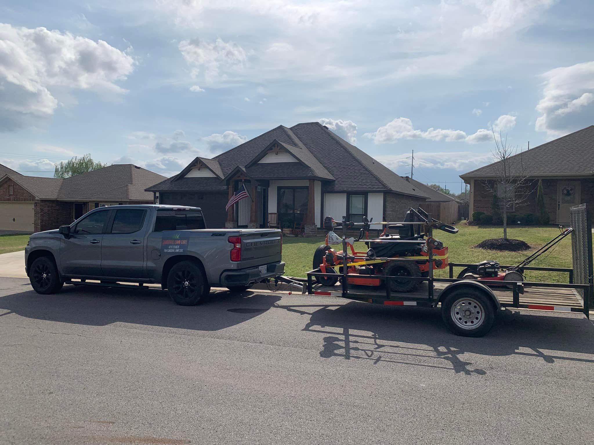  for Sandoval Lawn Care in Muldrow, OK