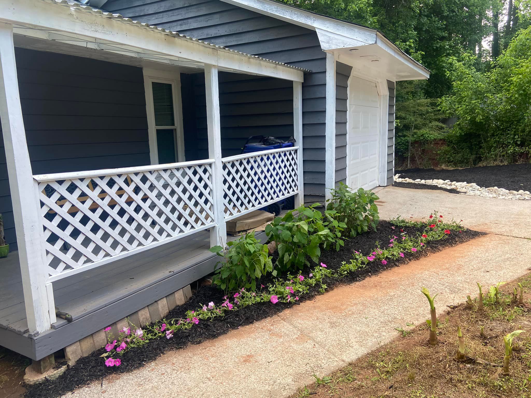 Fall and Spring Clean Up for Two Brothers Landscaping in Atlanta, Georgia