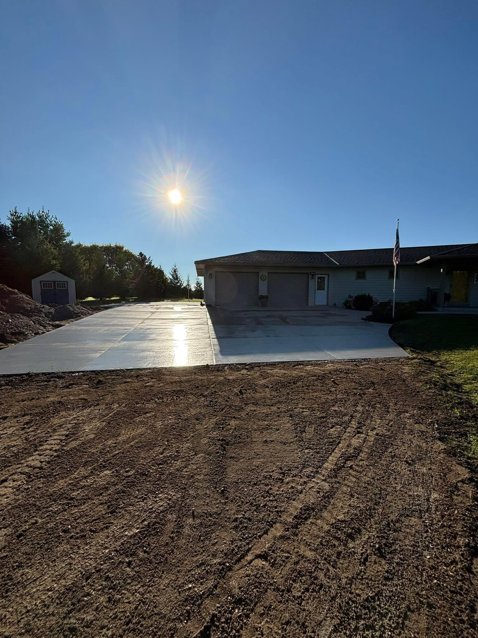  for Johnson Concrete in New London, MN